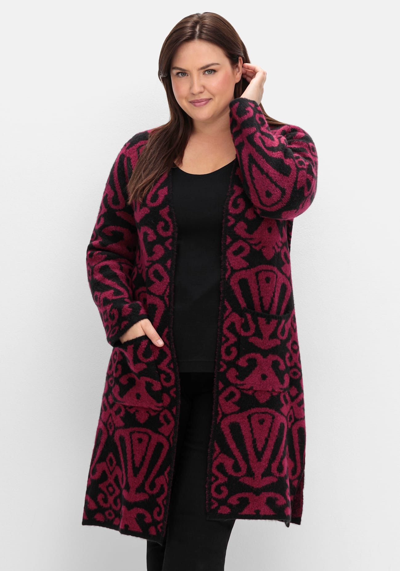 sheego by Joe Browns Longstrickjacke