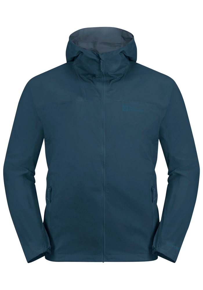 Jack Wolfskin Outdoorjacke »PRELIGHT 2.5L JKT M«, mit Kapuze