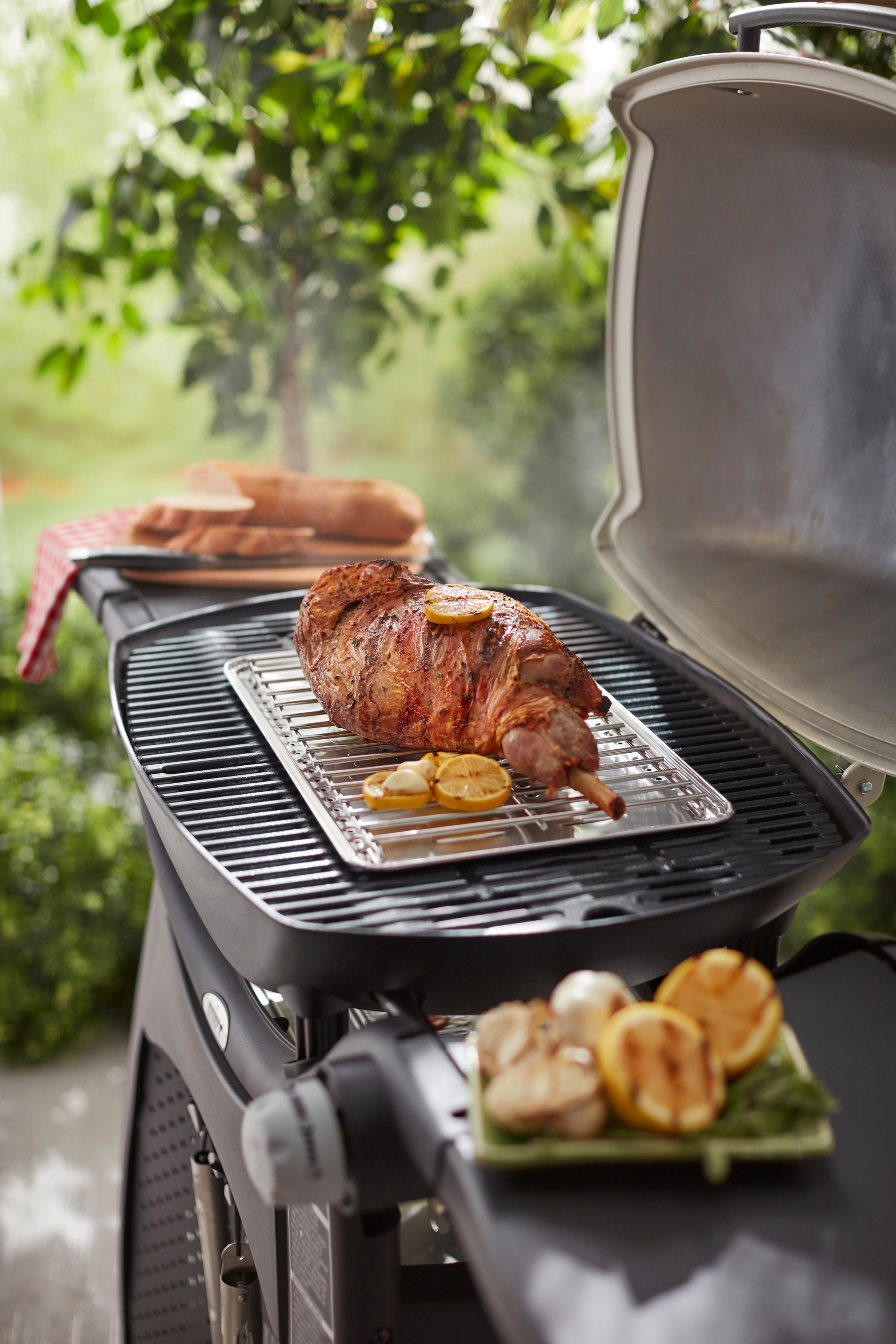 Weber Grillschale »Hitzeschild«, Aluminium, (Set, 4 St.)
