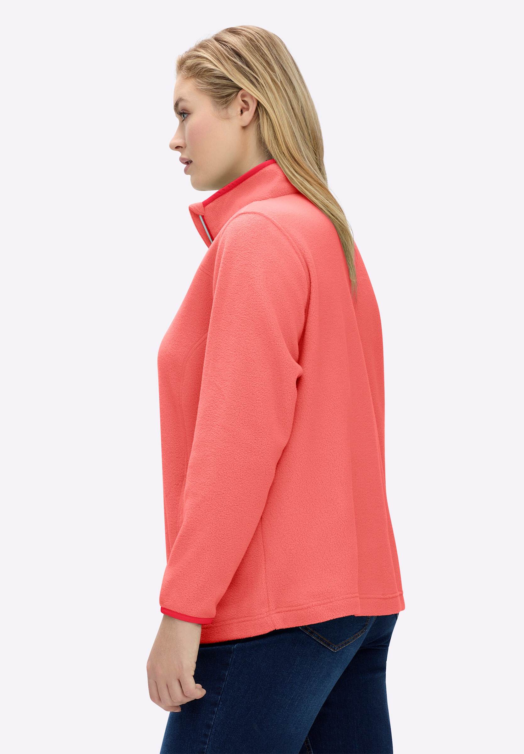 Witt Fleeceshirt »Fleece-Shirt Fleeceshirt mit Stehkragen und Reißverschluss«