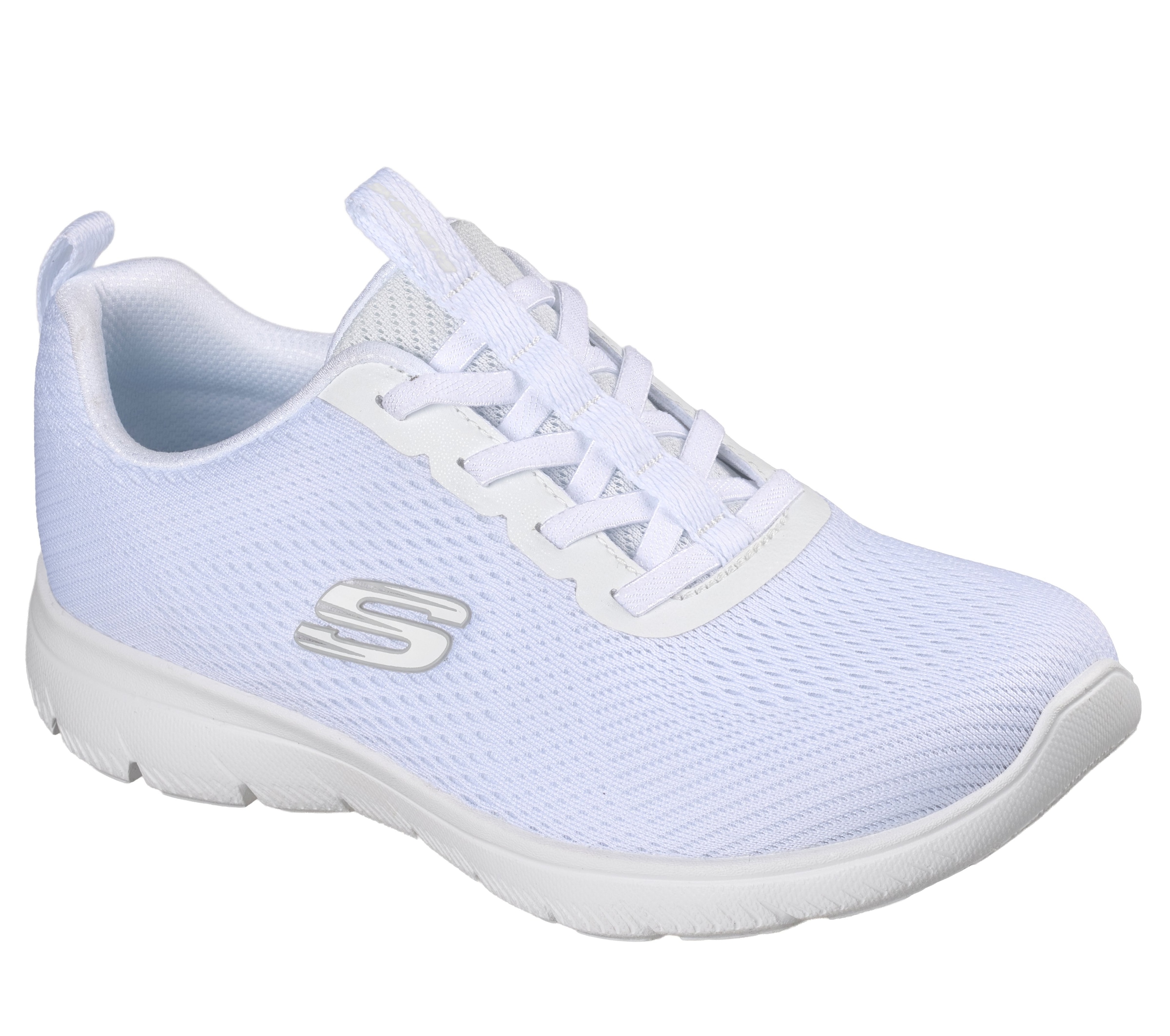 Skechers Slip-On Sneaker »SUMMITS«  Schlupfschuh, Halbschuh, Freizeitschuh mit elastischen Schnürsenkeln