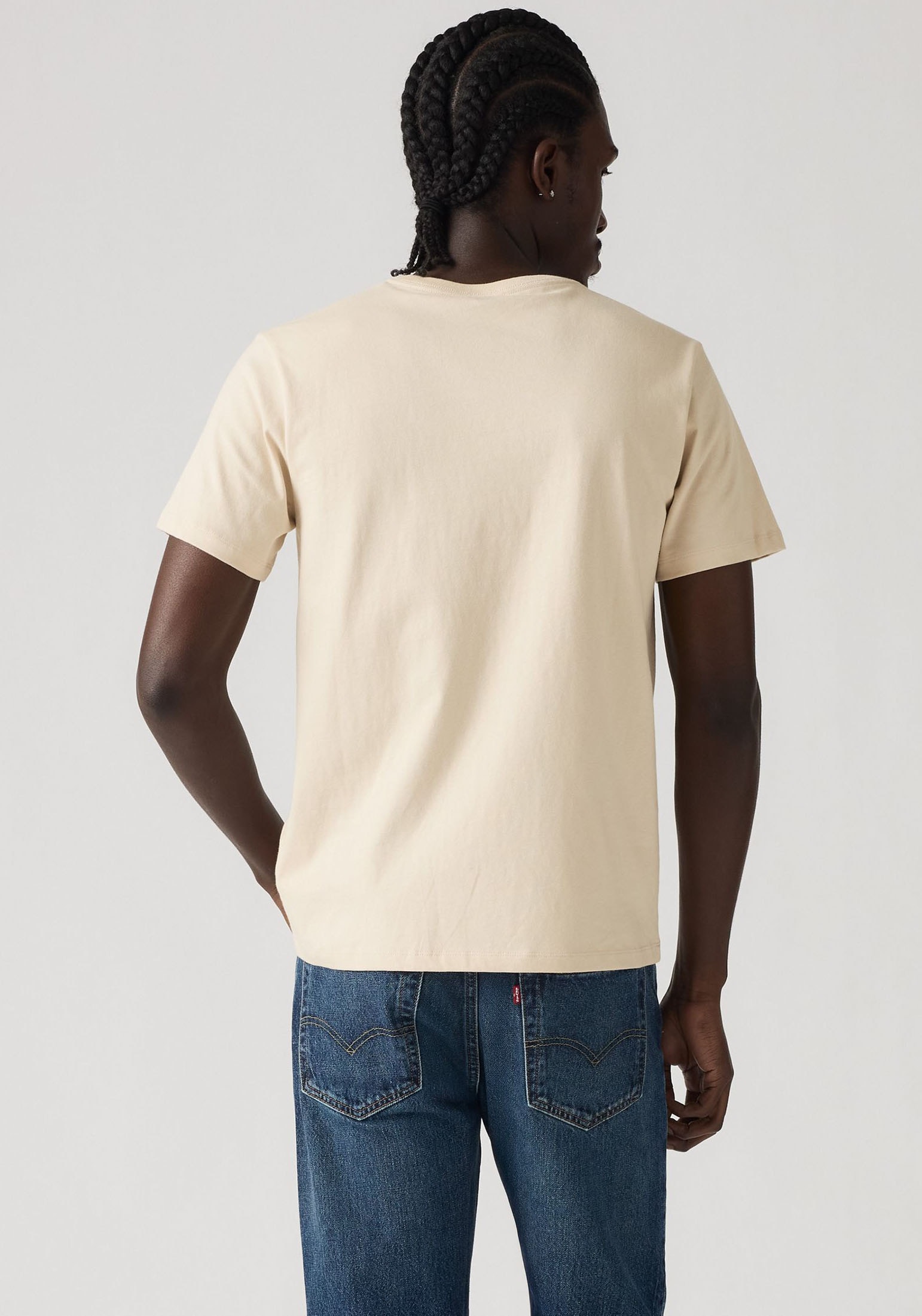 Levi's® V-Shirt »LE ORIGINAL HM VNECK«, mit Logostickerei