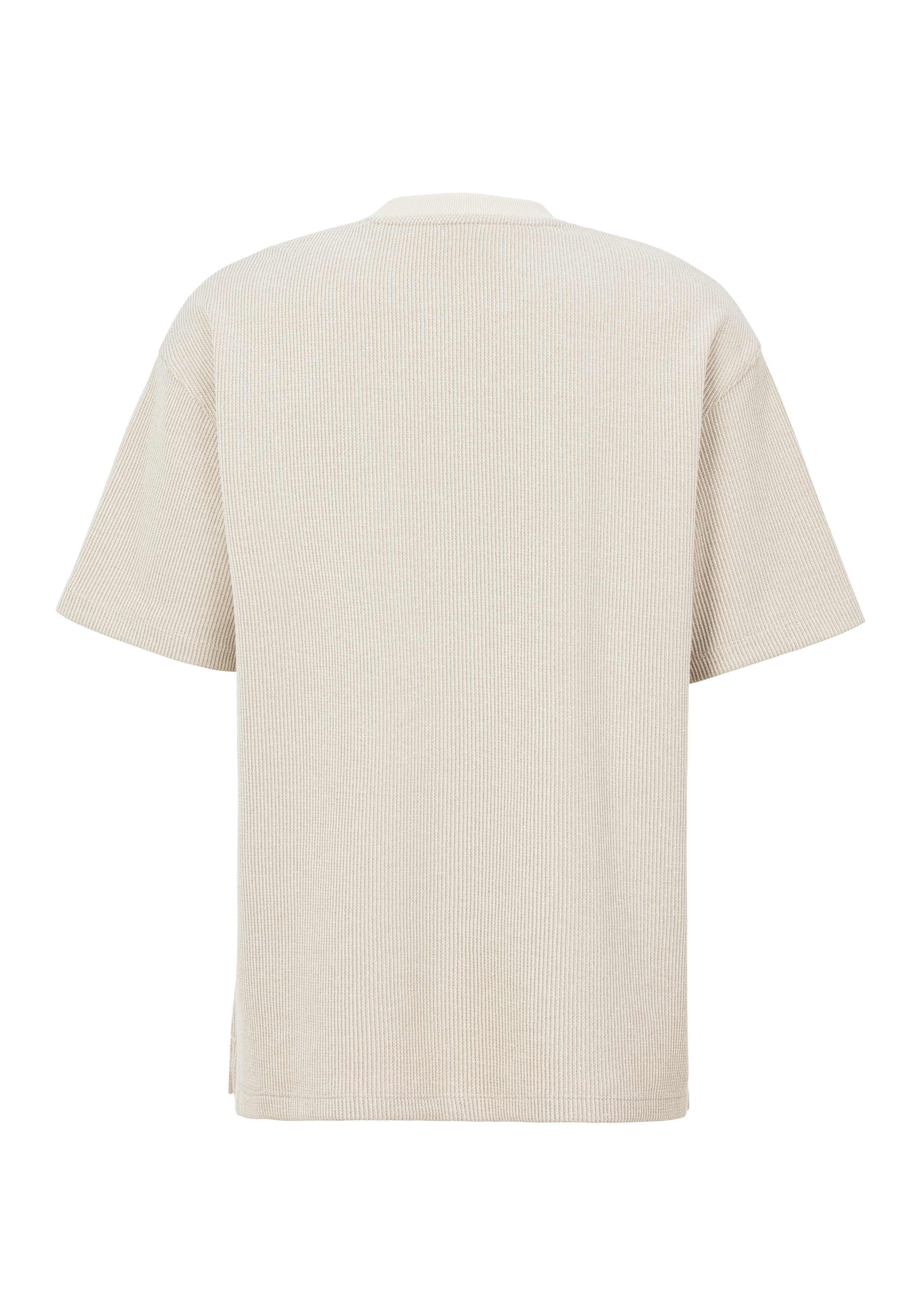 HUGO Blue T-Shirt »Nuwaffle« Rundhalsausschnitt, Regular Fit, dezentes Waffelmuster