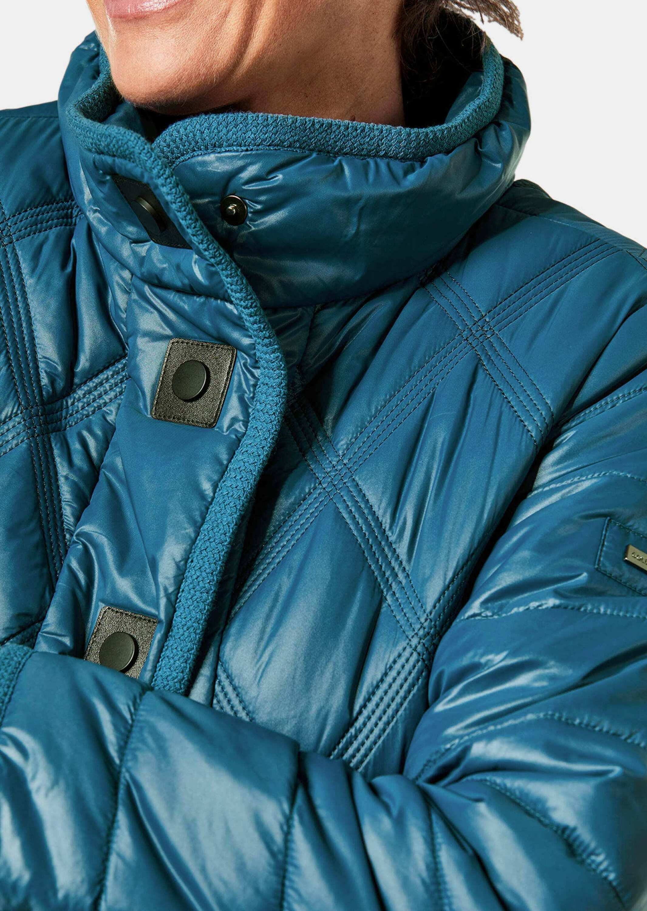 GOLDNER Kurzjacke »Steppjacke mit dekorativen Druckknöpfen«
