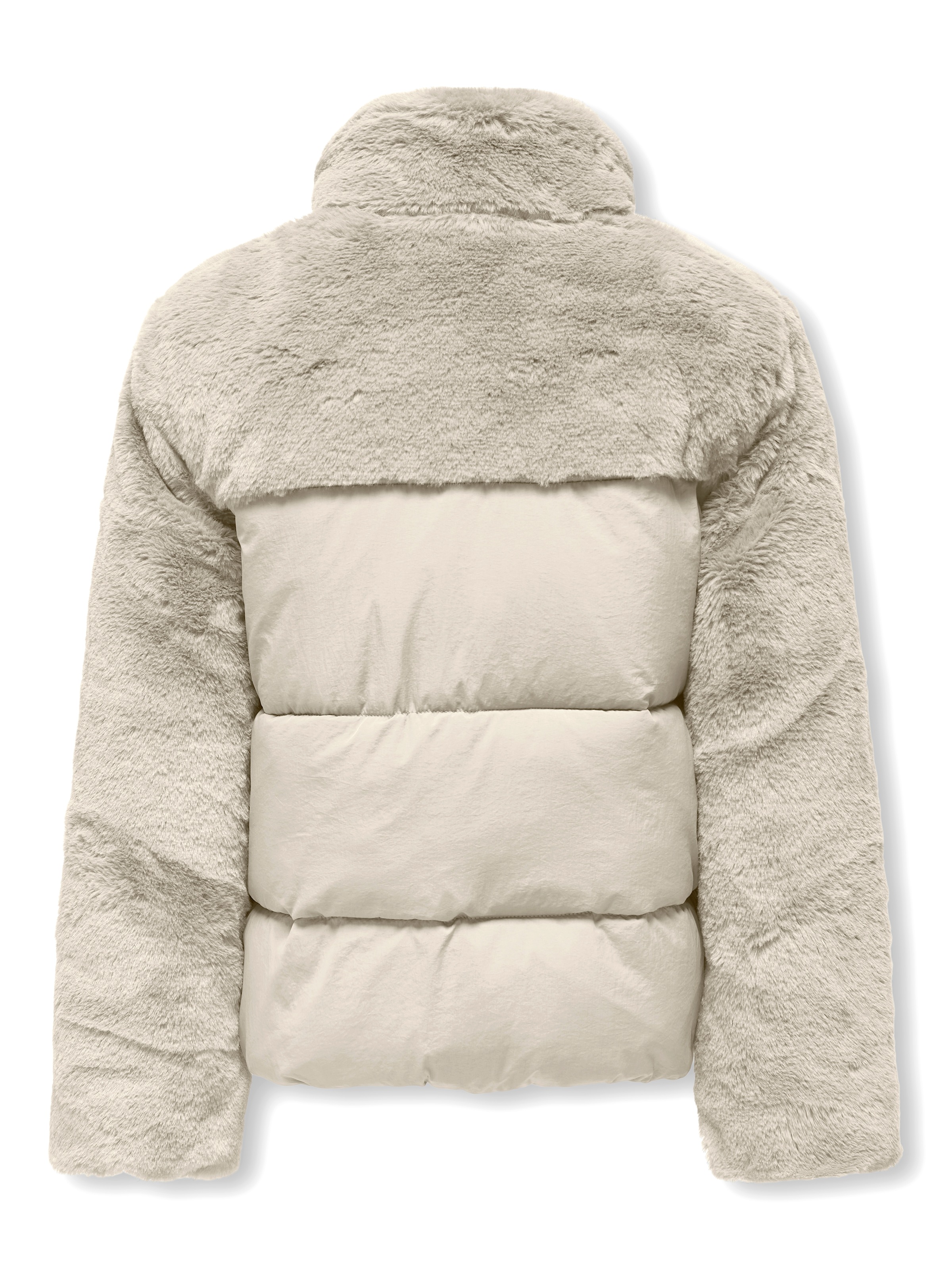 KIDS ONLY Steppjacke »KOGWANJA FUR PUFFER MIX COAT OTW«