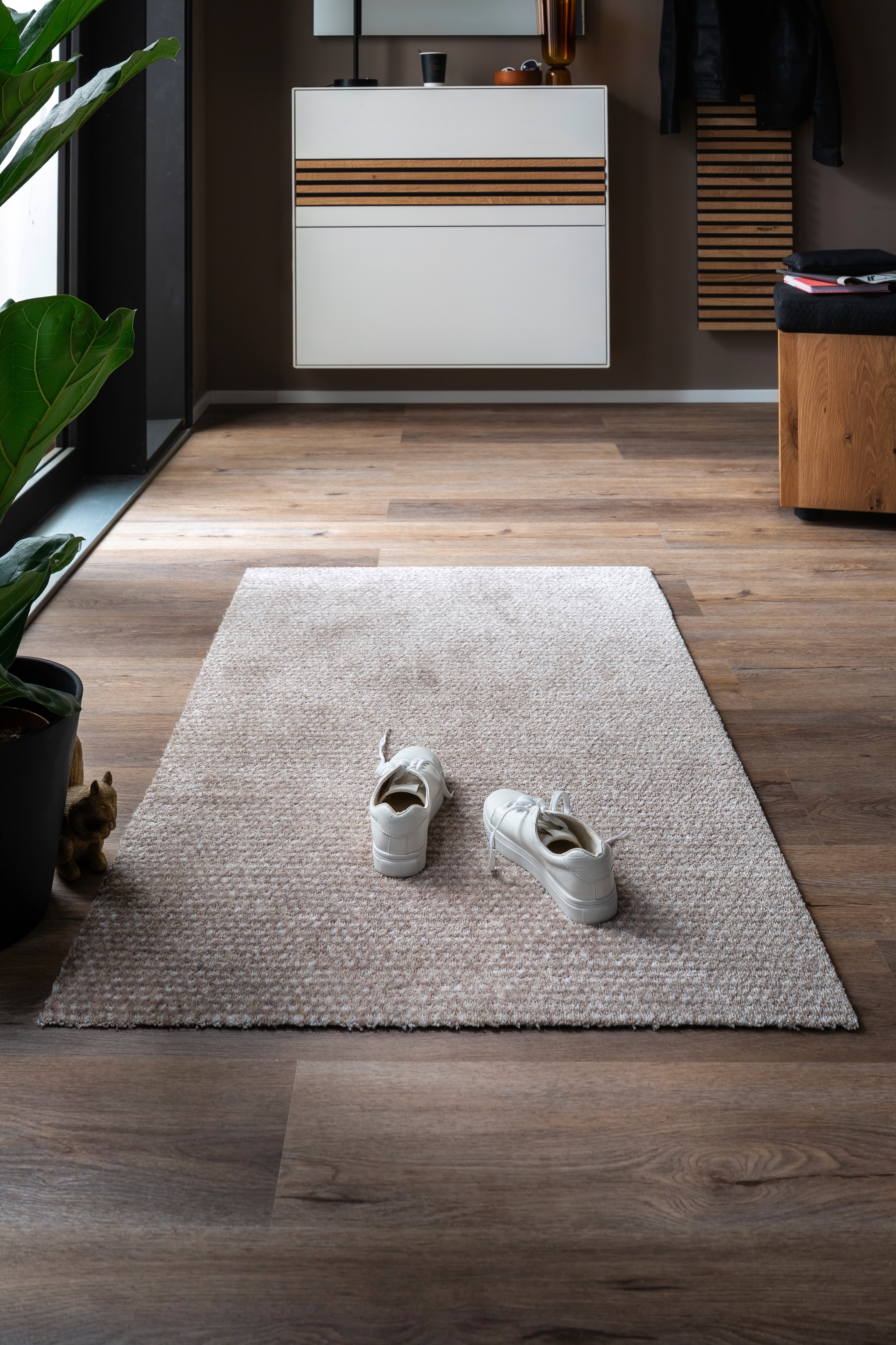 SCHÖNER WOHNEN-Kollektion Fußmatte »Miami 002« rechteckig 7 mm Höhe Schmutzfangmatte, waschbar