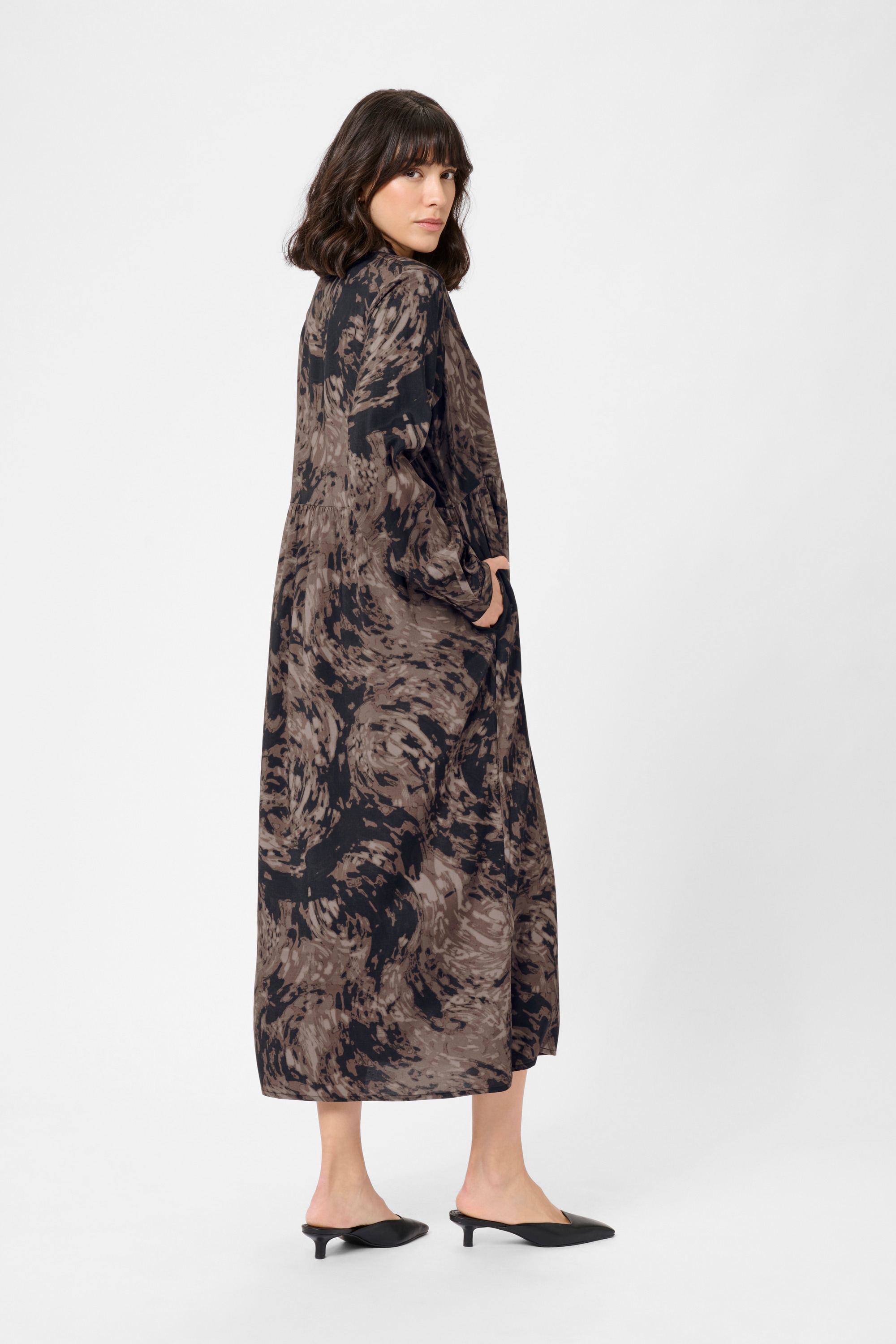 KAFFE Midikleid »Kleid KAjamie«