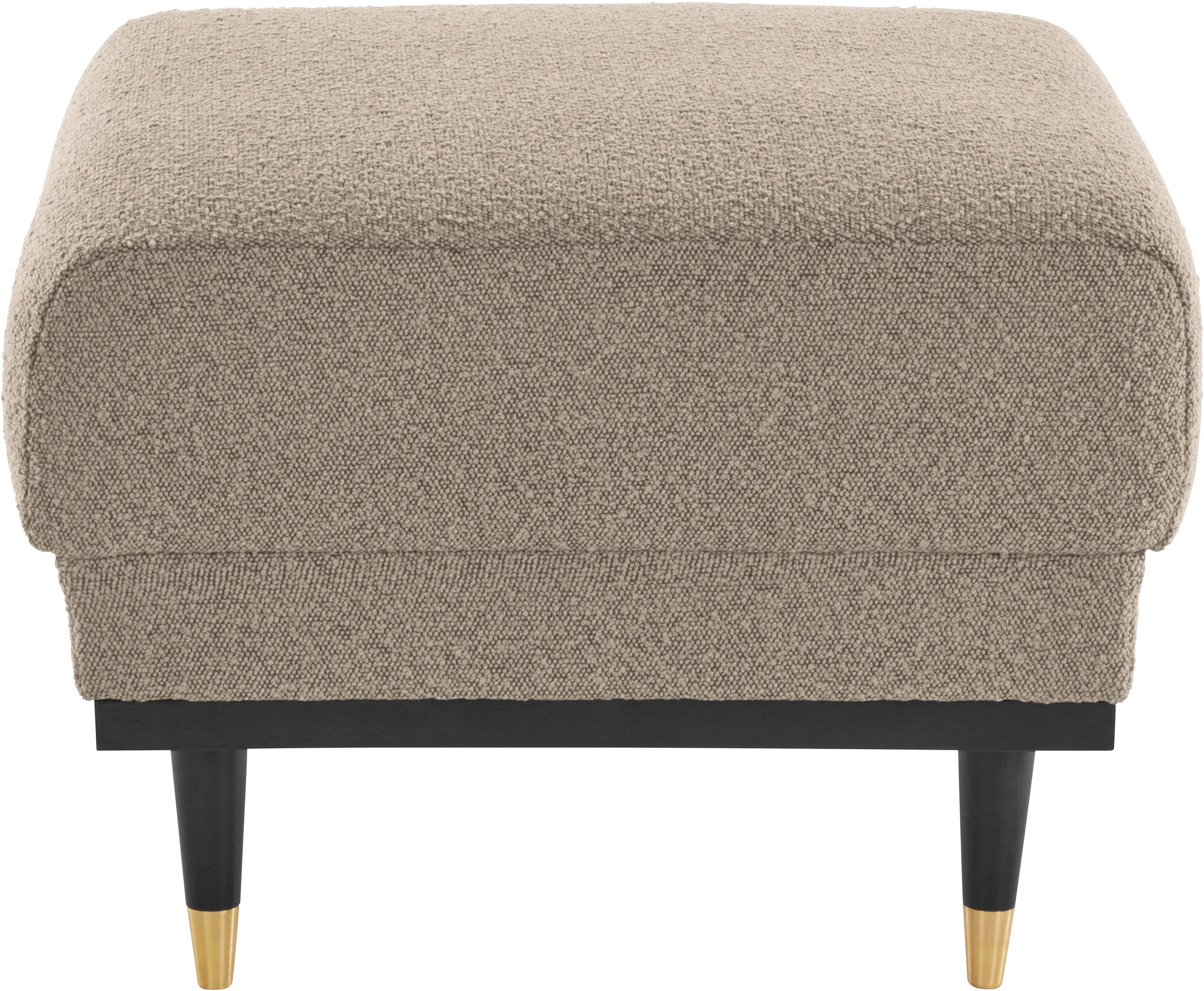 Home affaire Polsterhocker »Chamby New« im Bouclé-Strukturbezug