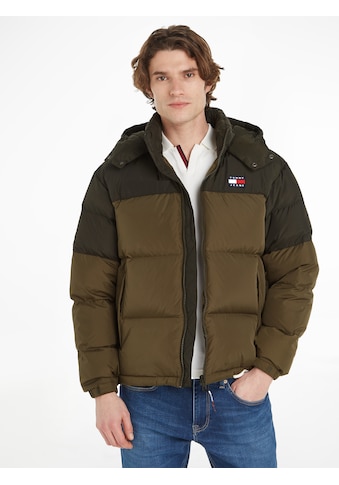 Steppjacke »TJM ALASKA COLORBLOCK PUFFER«, mit Kapuze