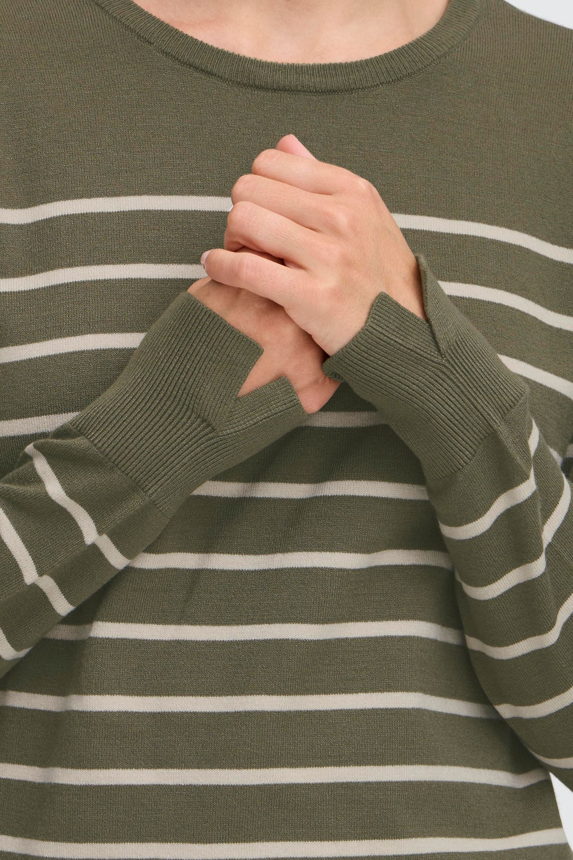 OXMO Strickfleece-Pullover »Strickpullover OXFKEANA«