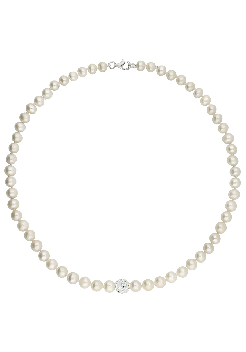 Collier »Schmuck Geschenk Halsschmuck Halskette Steinkette Kristall«, zu Kleid, Shirt,...