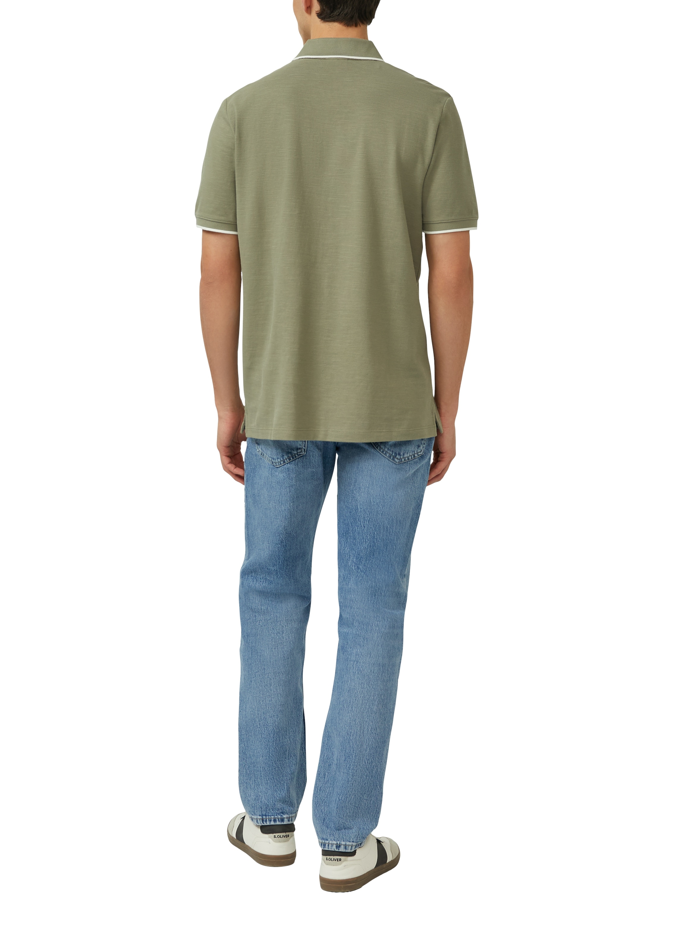 s.Oliver Kurzarmshirt mit Polokragen