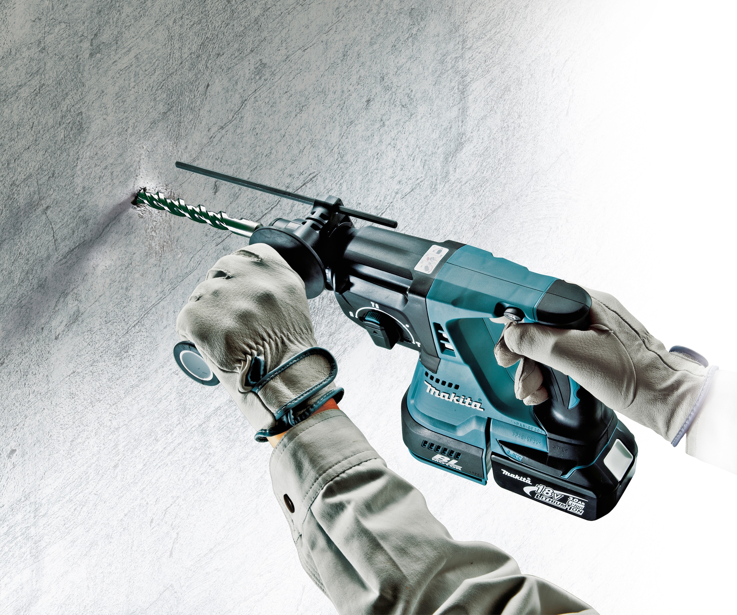 Makita Akku-Kombibohrhammer »DHR243Z«, SDS+, ohne Akku und Ladegerät