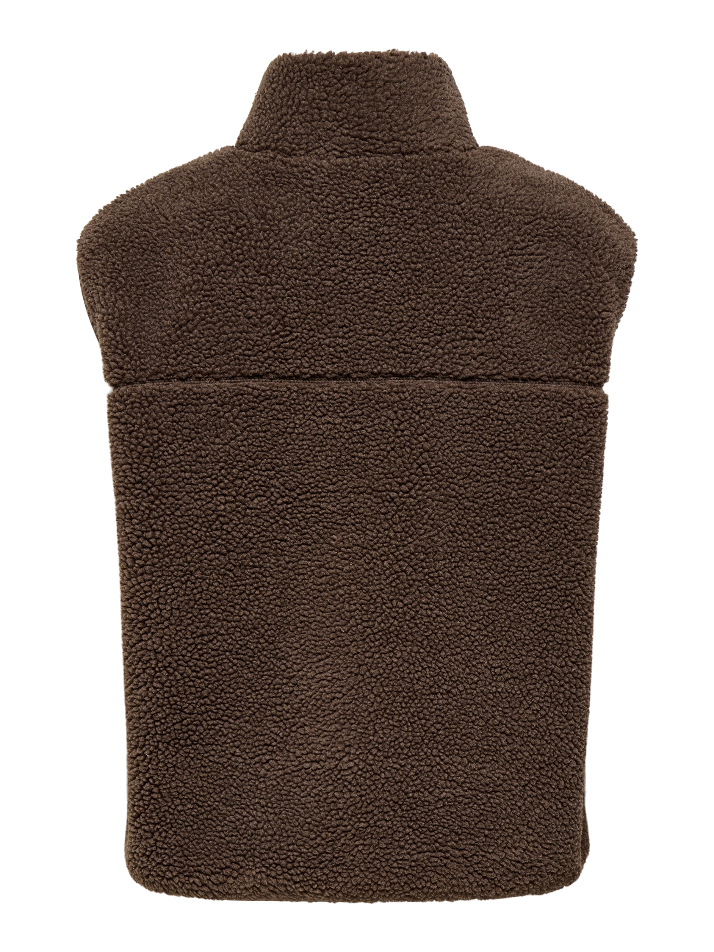 ONLY Plüschweste »ONLBABY TEDDY HIGH ZIP VEST PNT NOOS« Kunstfaser, Teddyplüsch-Qualität