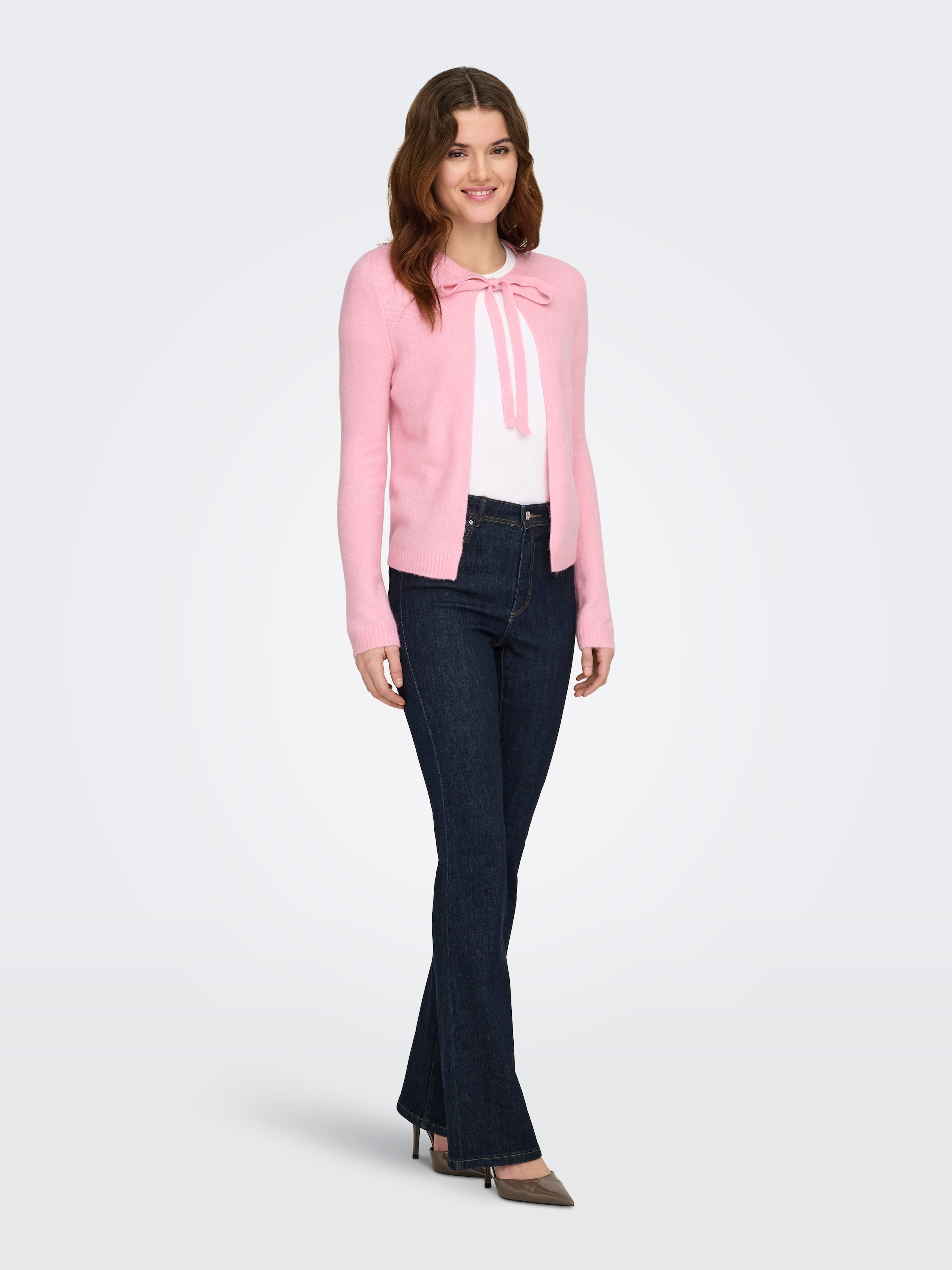 ONLY Strickjacke »ONLJESSIE LS ONE STRING CARDIGA KNT«