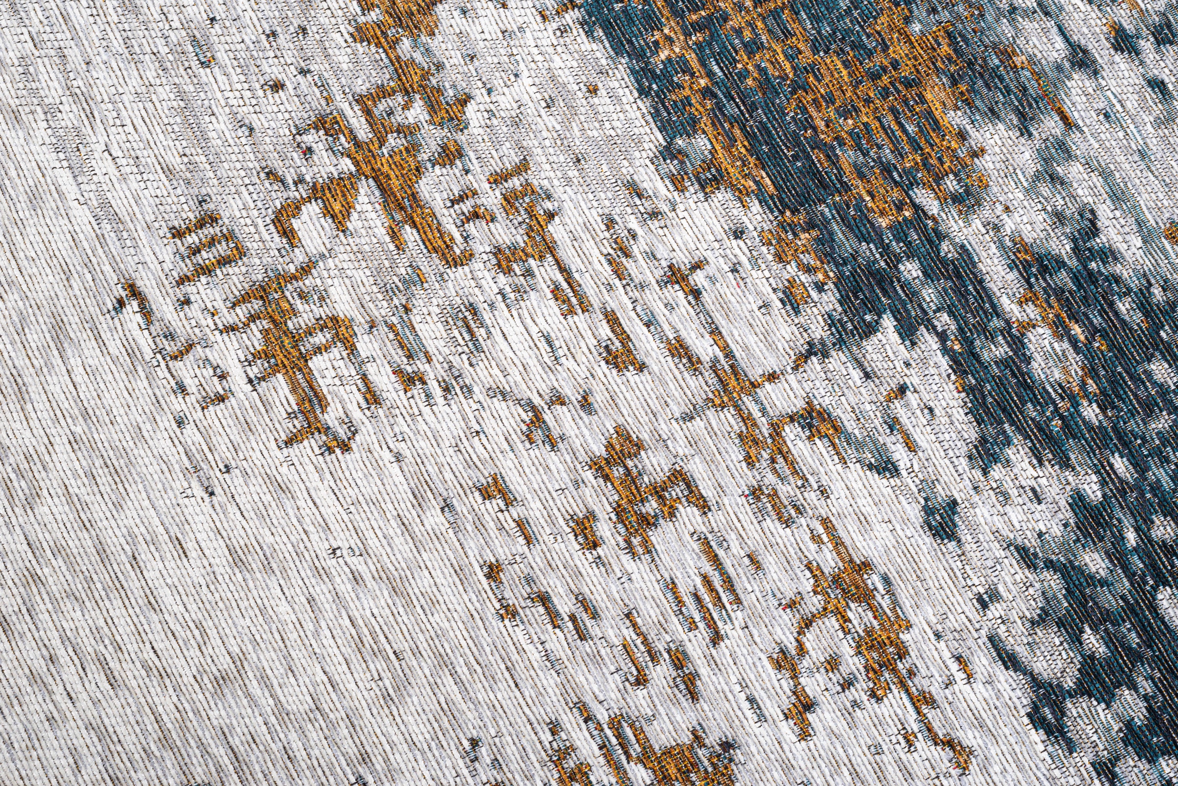 Sansibar Teppich »Keitum 012«, rechteckig, Flachgewebe, modernes Design, Motiv Sylt & gekreuzte Säbel