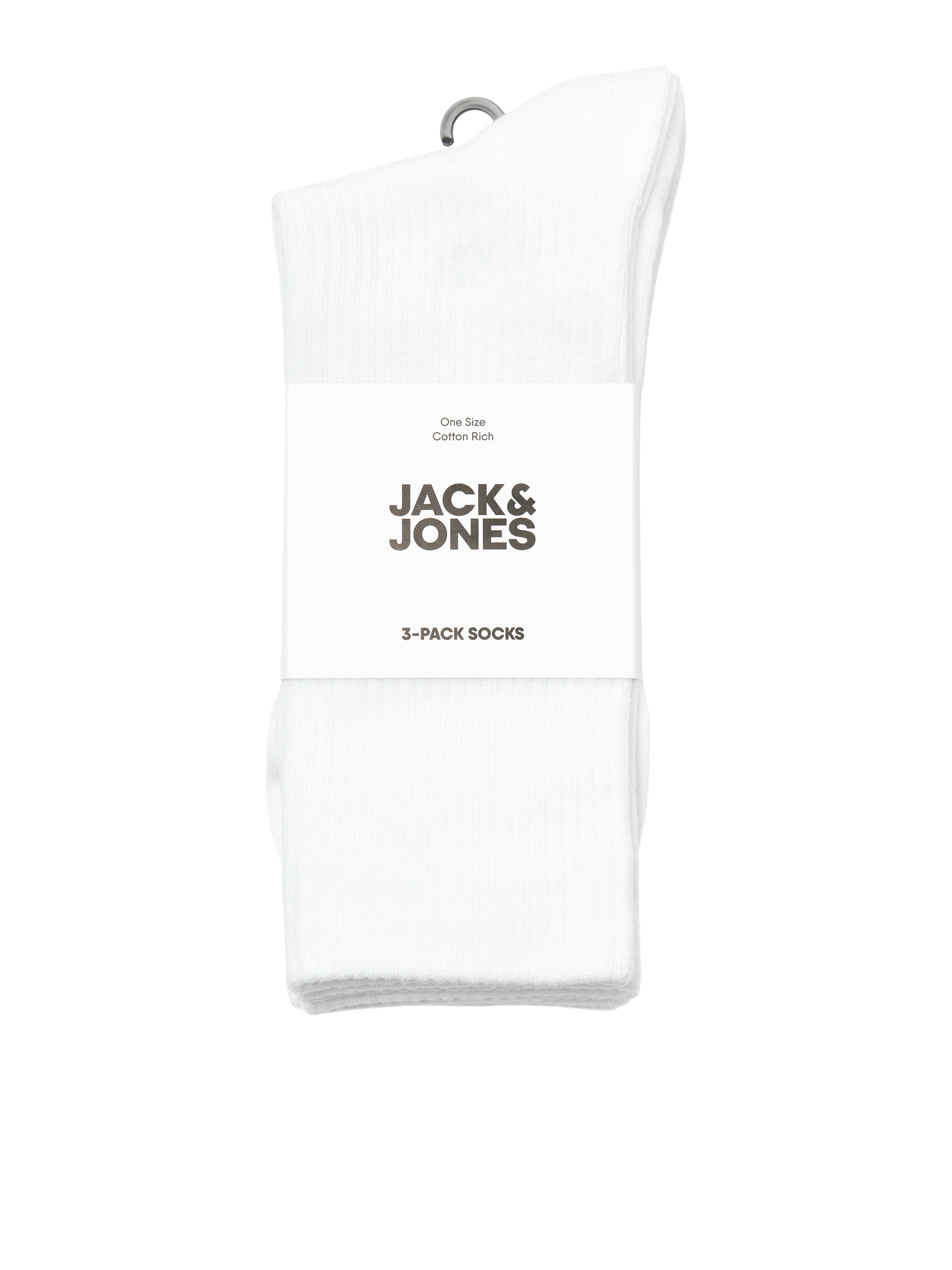 Jack & Jones Freizeitsocken »JACSOHO TENNIS SOCKS 3 PACK NOOS«, (Packung, 3 Paar)