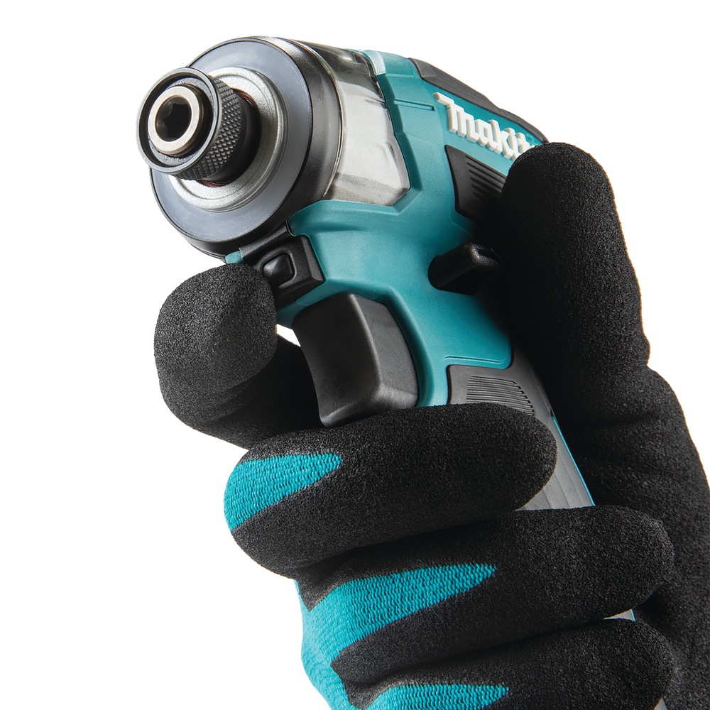 Makita Akku-Schlagschrauber »»DTD173 Z««, (Schlagschrauber mit vier Schraubmodi), Ohne Akku, ohne Ladegerät, 1/4", 0-3.800 min-1