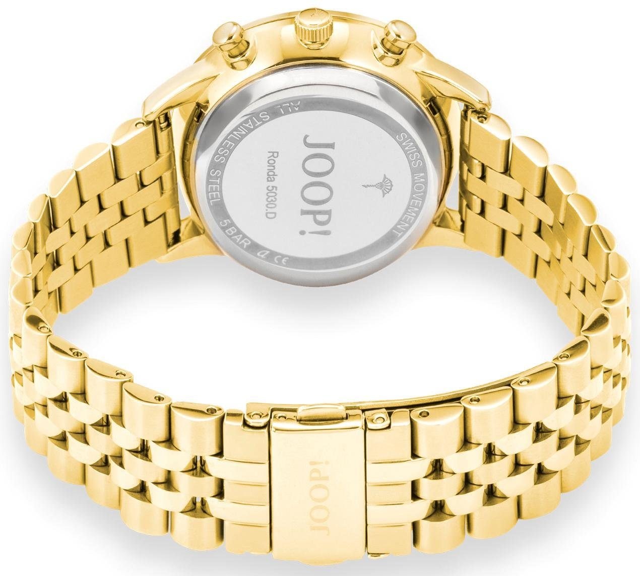 JOOP! Chronograph, Armbanduhr, Quarzuhr, Damenuhr, Stoppfunktion