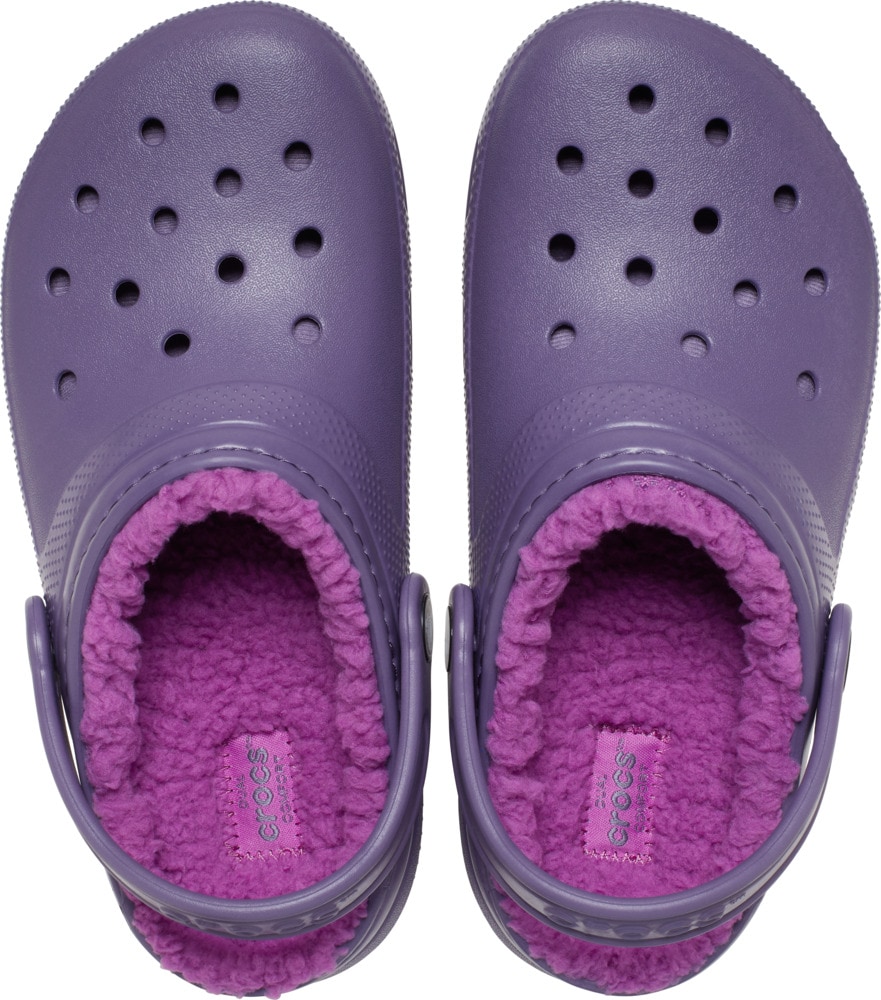 Crocs Clog »Classic Lined Clog«, Kindergartenschuh, Hausschuh mit kuscheligem Futter