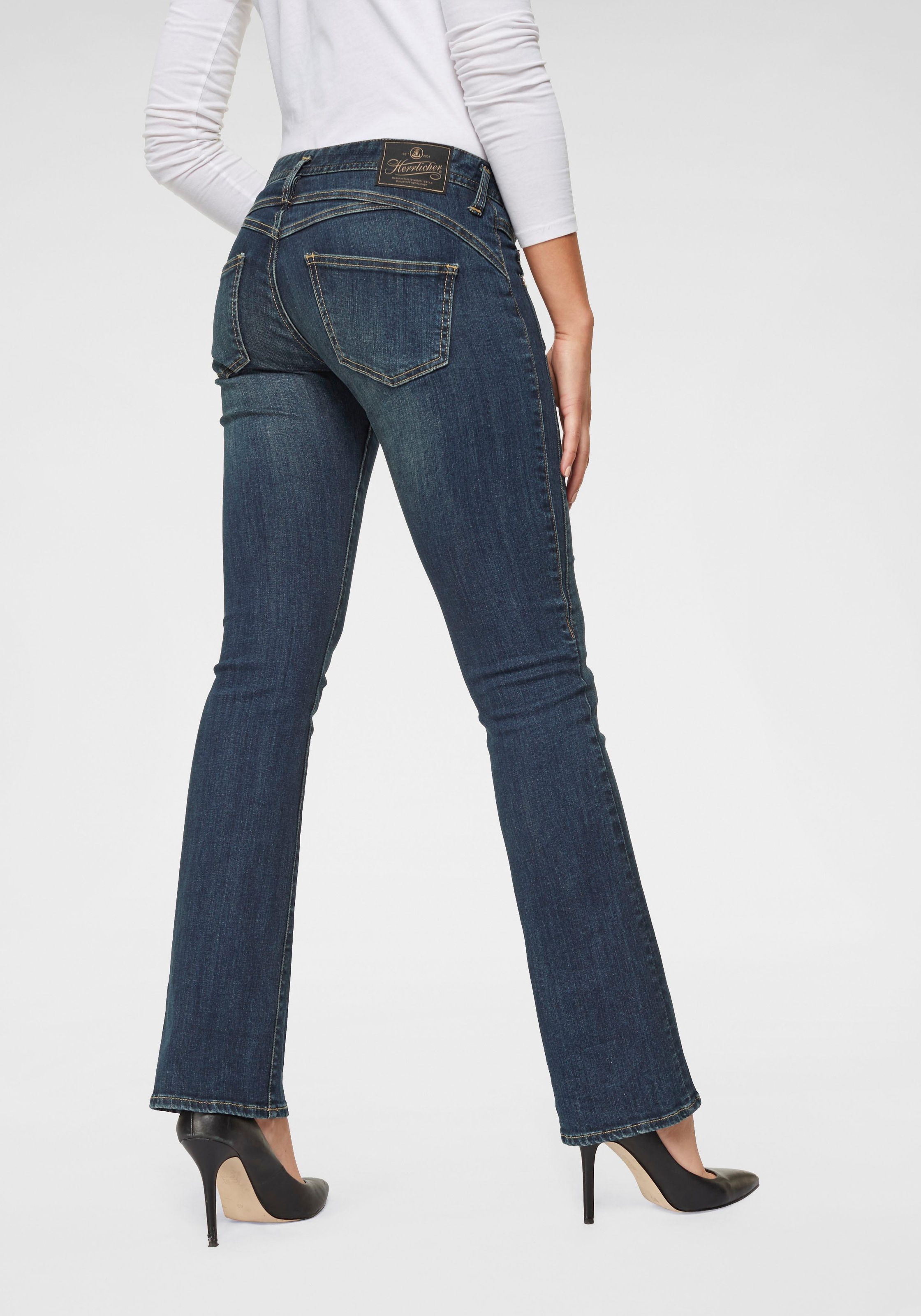 Herrlicher Bootcut-Jeans »GINA BOOT«, Superstretch Low Waist