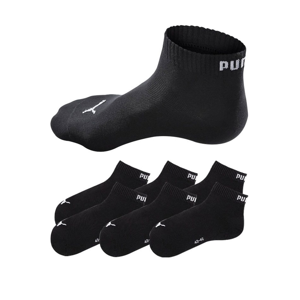 PUMA Kurzsocken, (6 Paar)