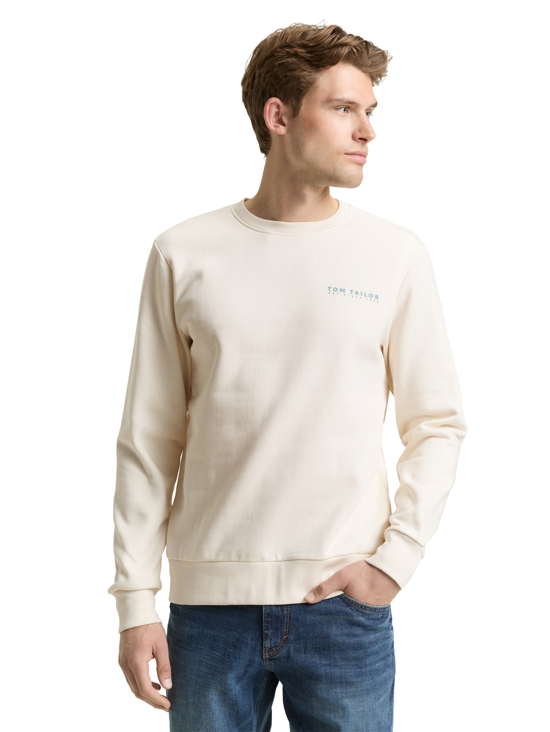 TOM TAILOR Sweatshirt , mit Logo Stickerei
