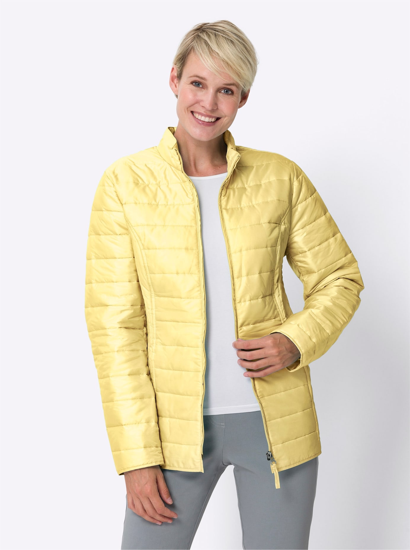 Classic Basics Steppjacke, ohne Kapuze