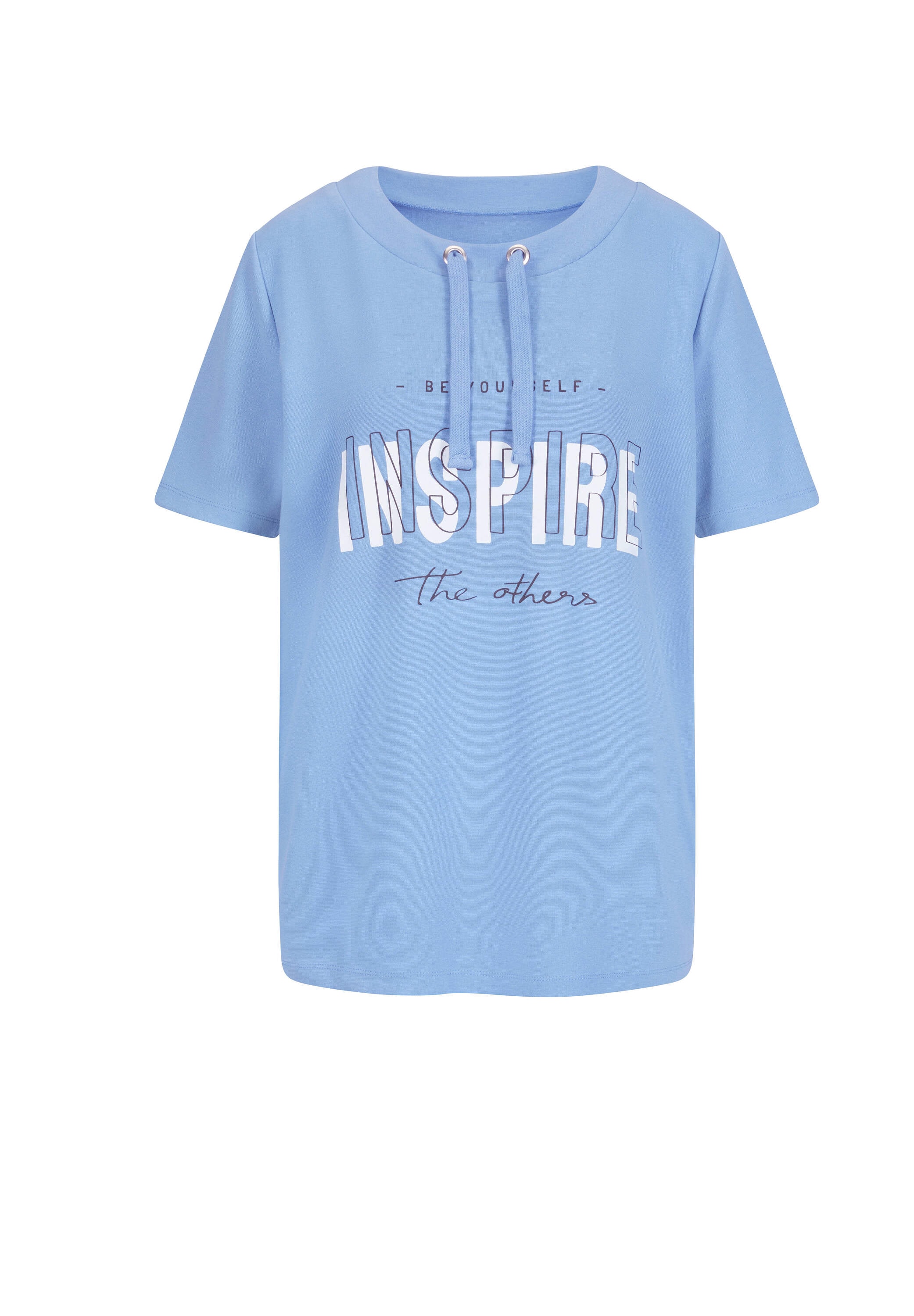 heine Sweatshirt »Sweatshirt Sweatshirt mit kontrastfarbigem Print vorne«

