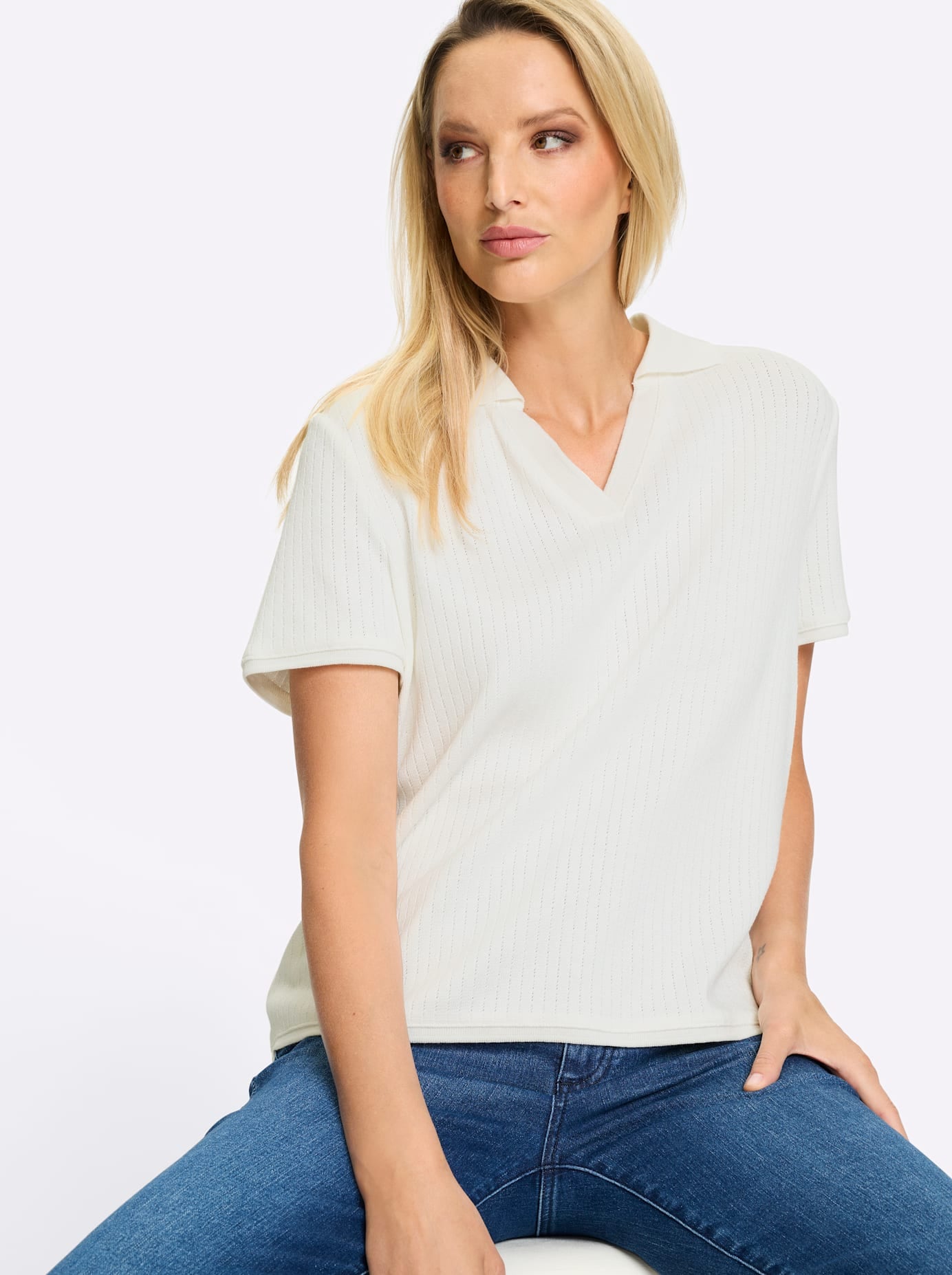 heine Kurzarmshirt »T-Shirt« 1 tlg.