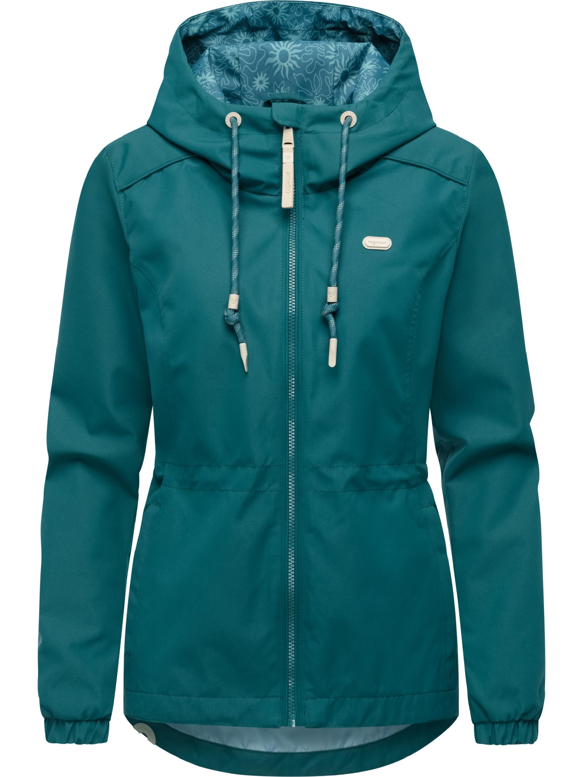 Ragwear Funktionsjacke »Funktionsjacke Dankka« mit Kapuze Funktionelle Übergangsjacke mit Taillenzugkordel