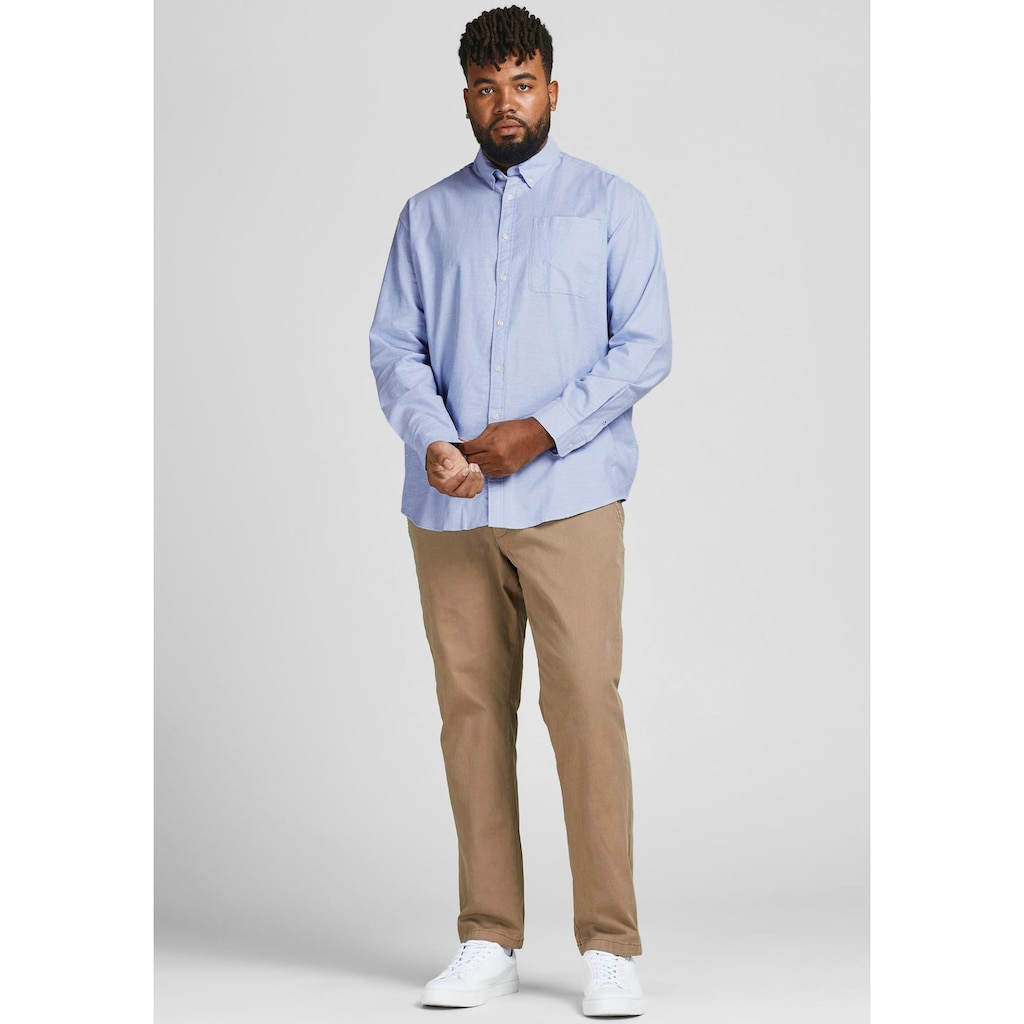 Jack & Jones PlusSize Langarmhemd »OXFORD SHIRT«