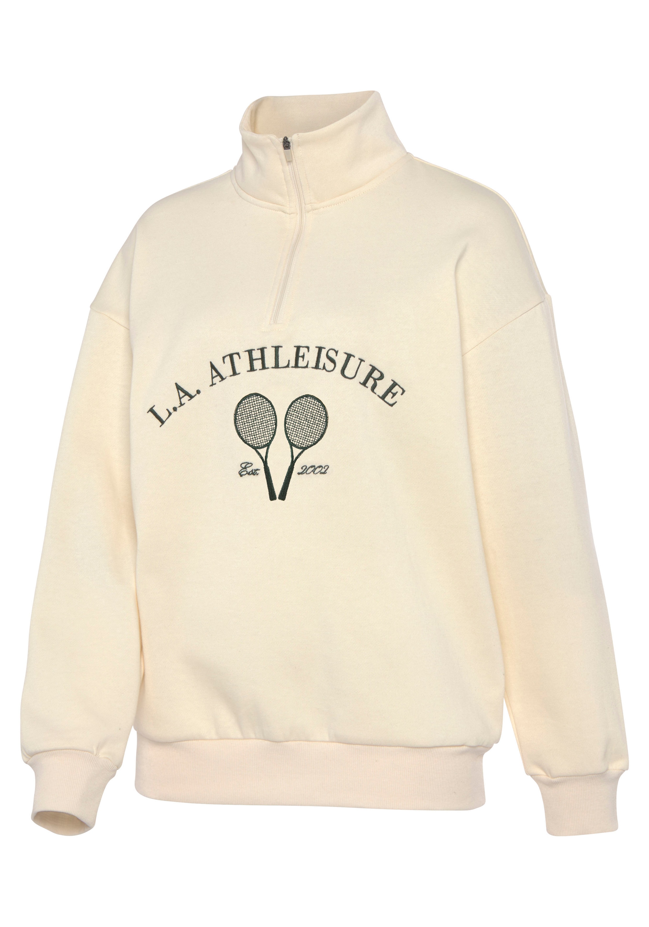 LASCANA ACTIVE Sweatshirt »Tennis«, mit Stehkragen und Reißverschluss  online bei OTTO | Sportröcke