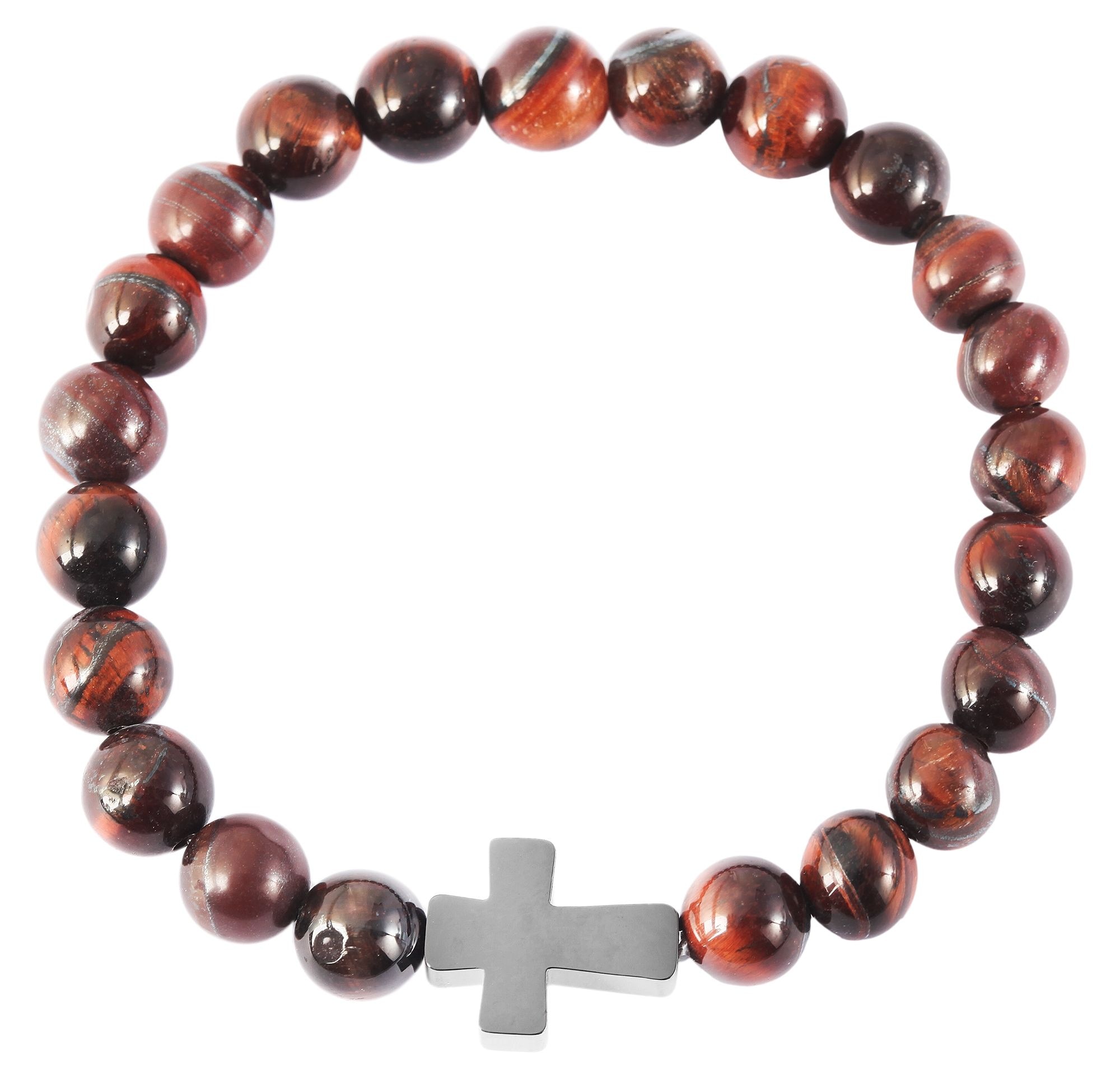 Adelia´s Armband »Unisex Armband ¿ Kugelarmband aus Edelstahl mit Perle 17 cm«