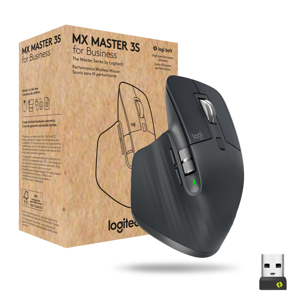 Logitech Maus »MX Master 3s for Business«