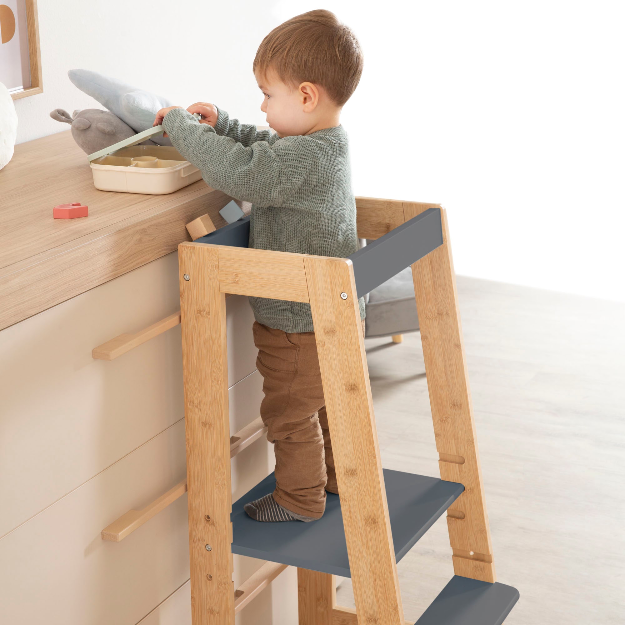 roba® Stehhilfe »Lernturm Bambus« ()