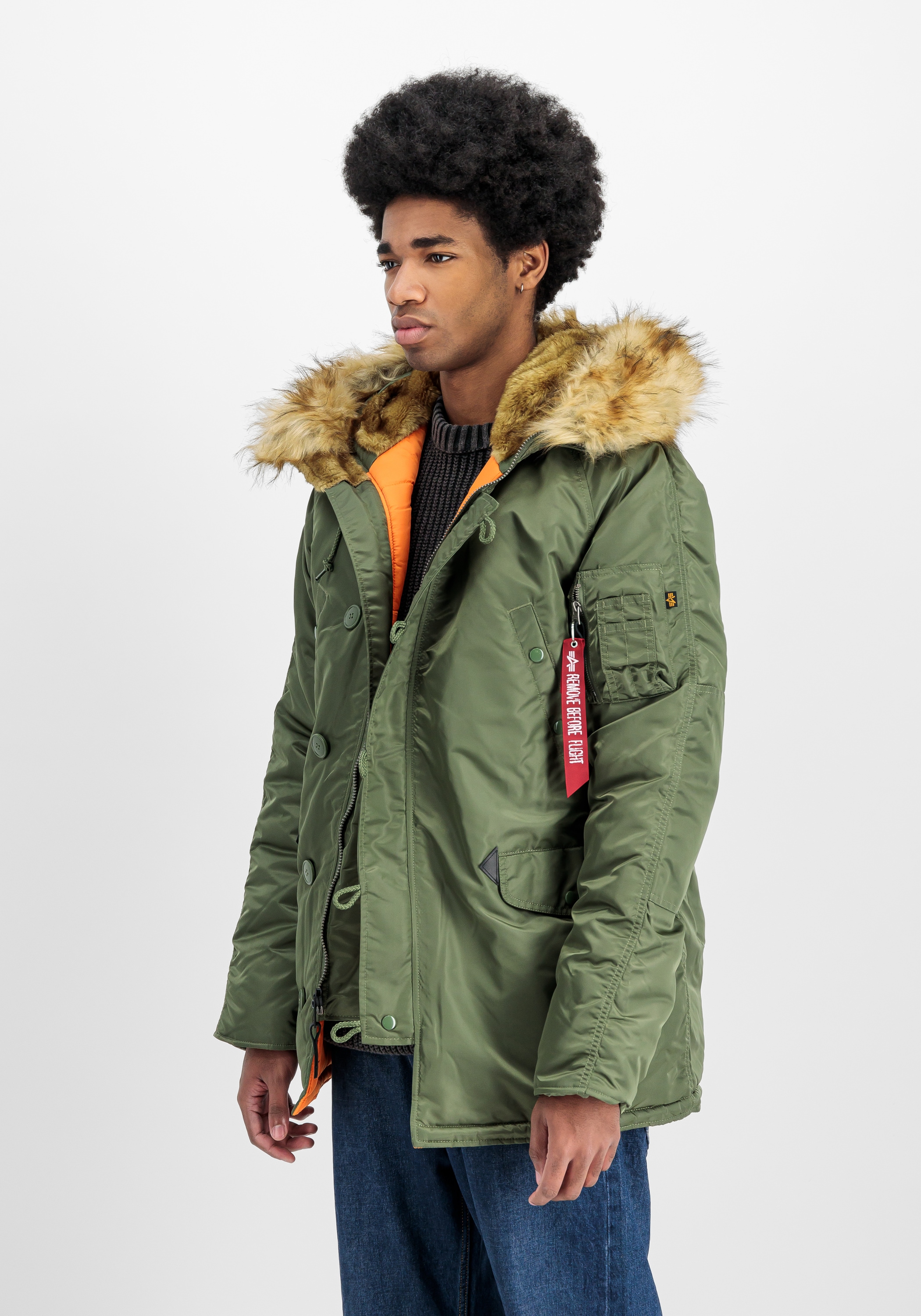 Alpha Industries Winterjacke »N-3B VF 59 Vintage Fit«