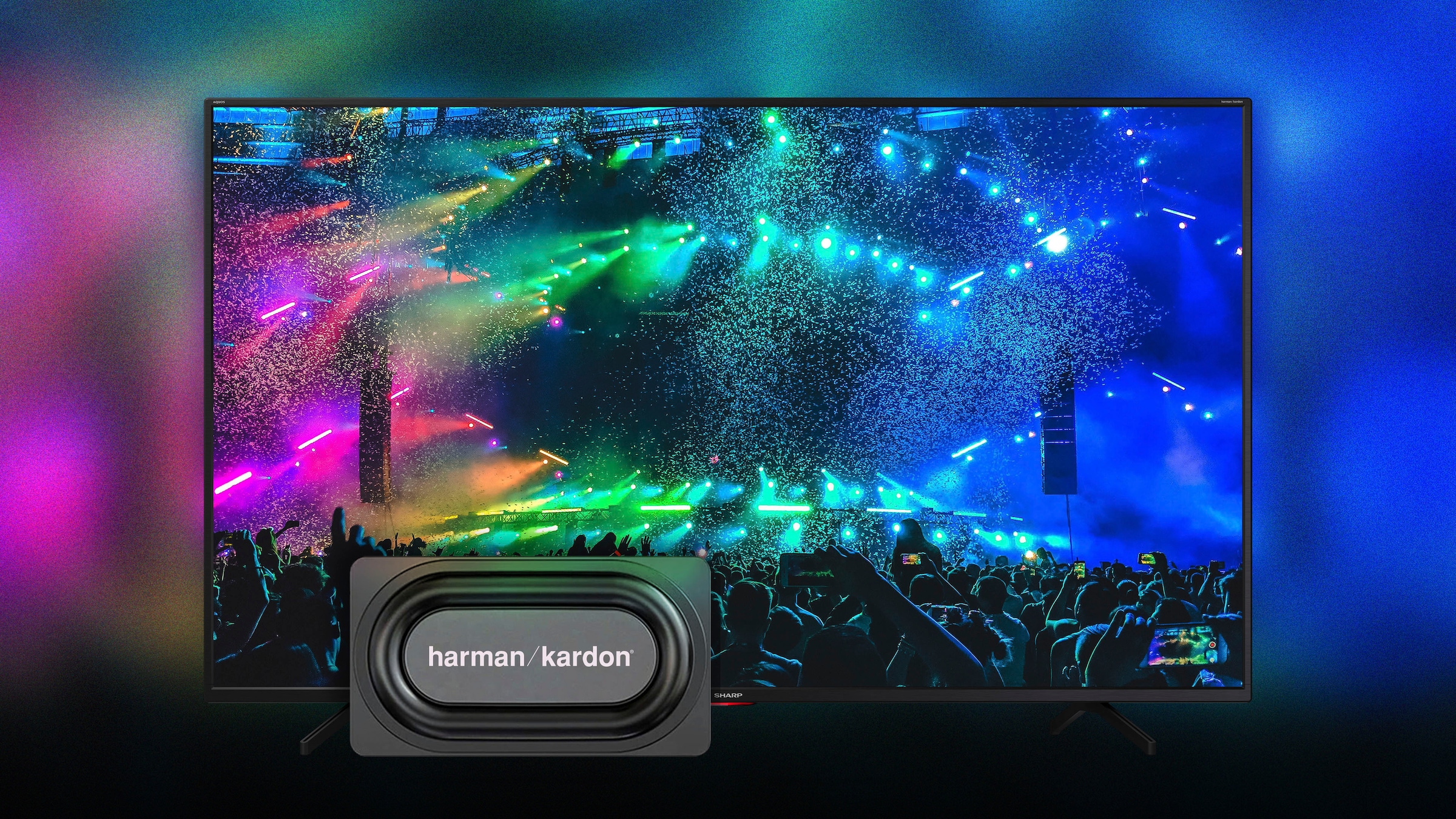 Sharp LED-Fernseher »4T-C70FL2EL2AB«, 4K Ultra HD, Android TV-Smart-TV, HDMI 2.1