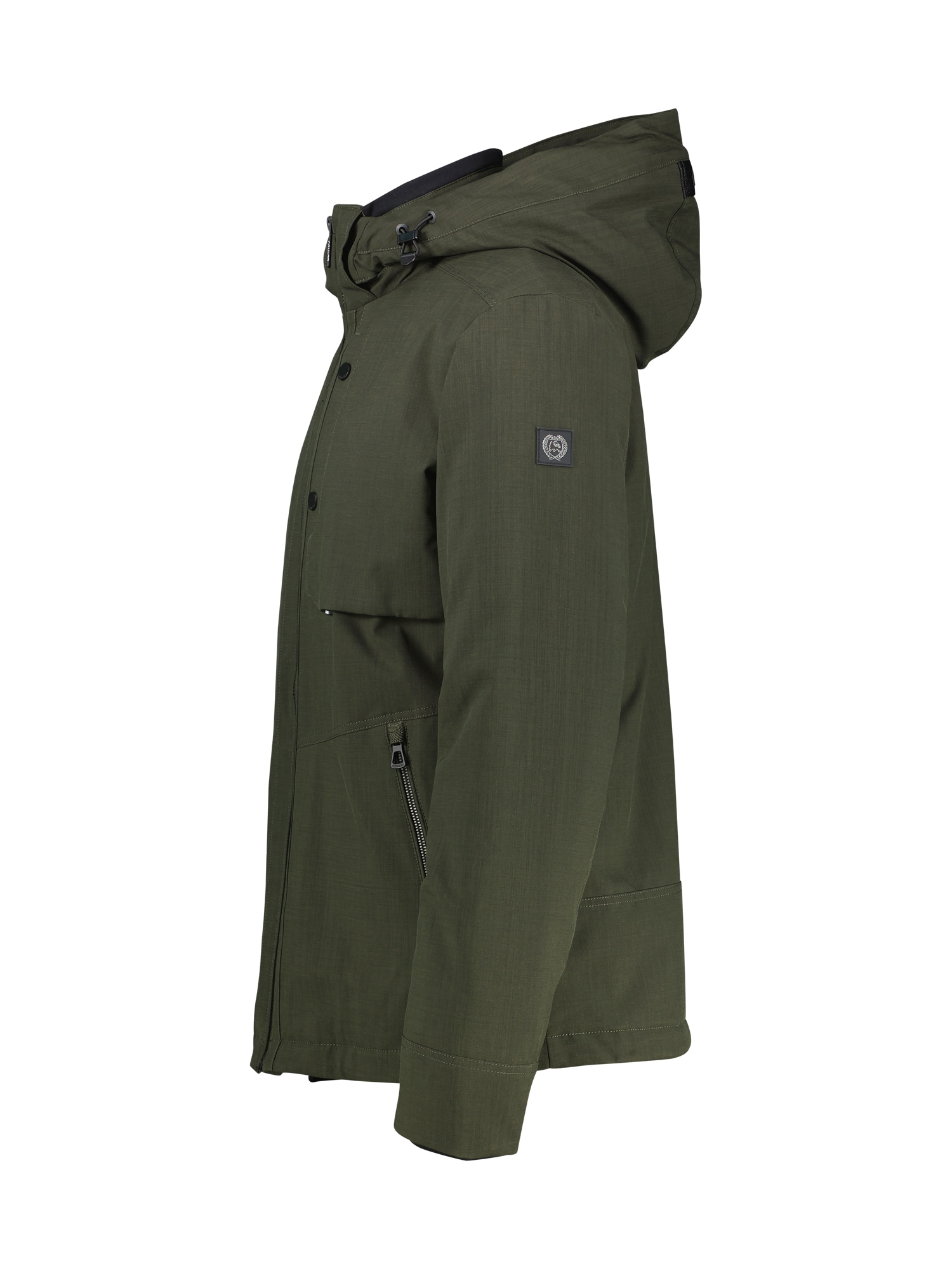 LERROS Blouson »LERROS Herren Blouson in Stukturoptik«, mit Kapuze, Wasser- und windabweisend