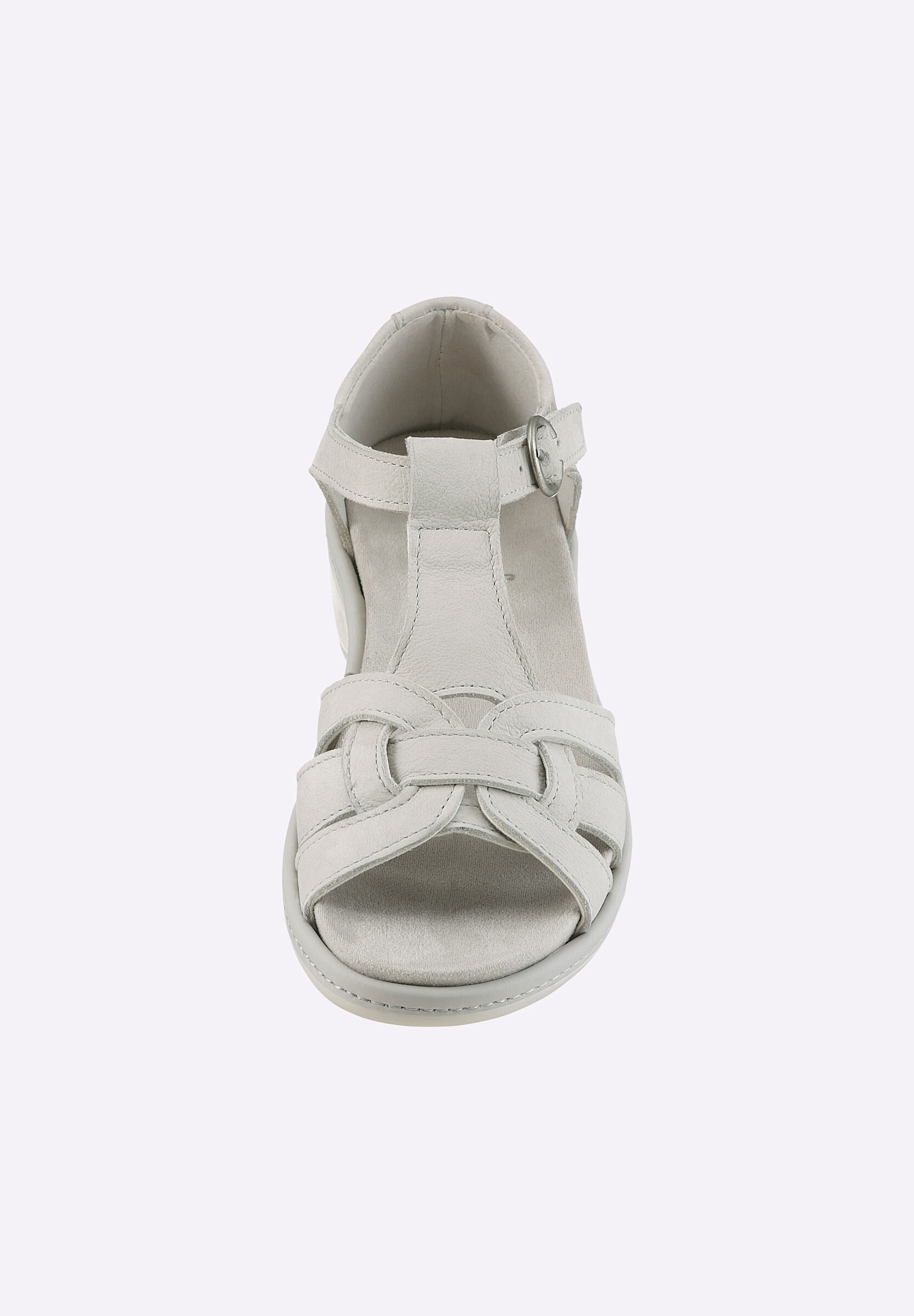 airsoft comfort+ Sandalette »Sandalette Sandalette mit Zierschließe und Klettverschluss«