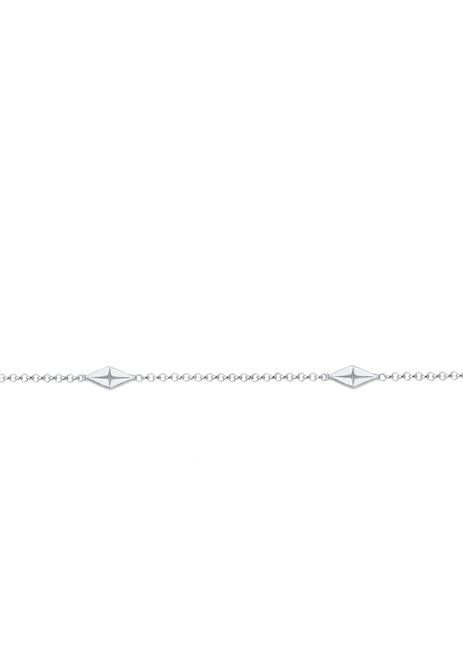 Elli Choker »Halskette Choker Raute Geo 925 Sterling Silber«