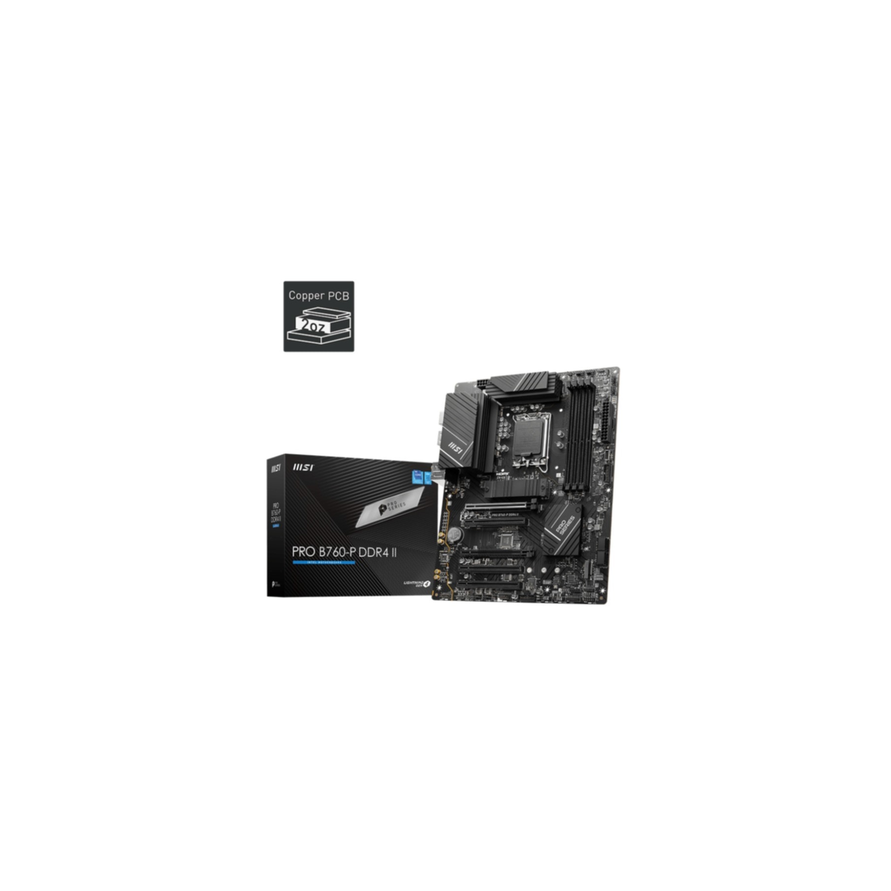 MSI Mainboard »PRO B760-P DDR4 II«