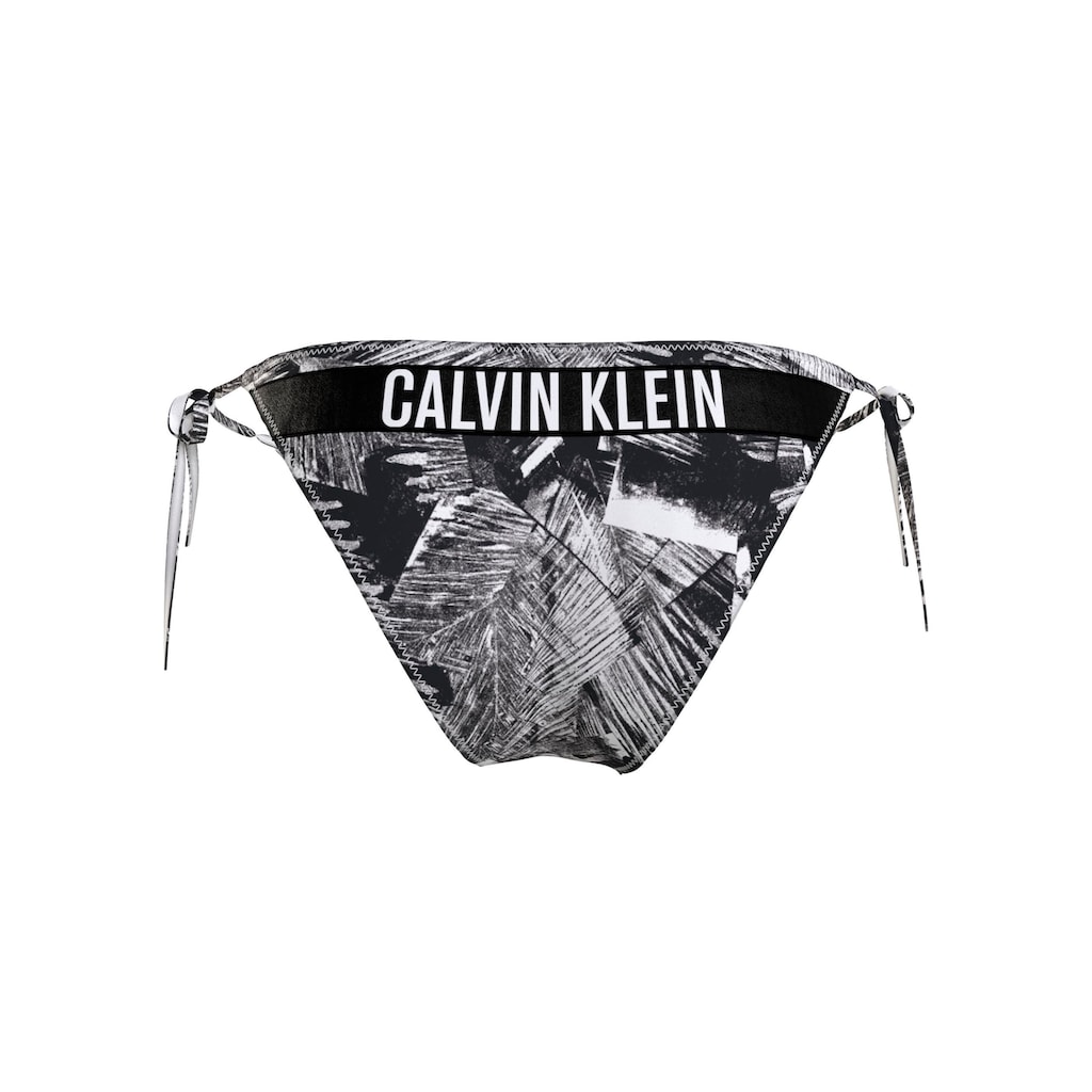 Calvin Klein Swimwear Bikini-Hose »STRING SIDE TIE-PRINT«