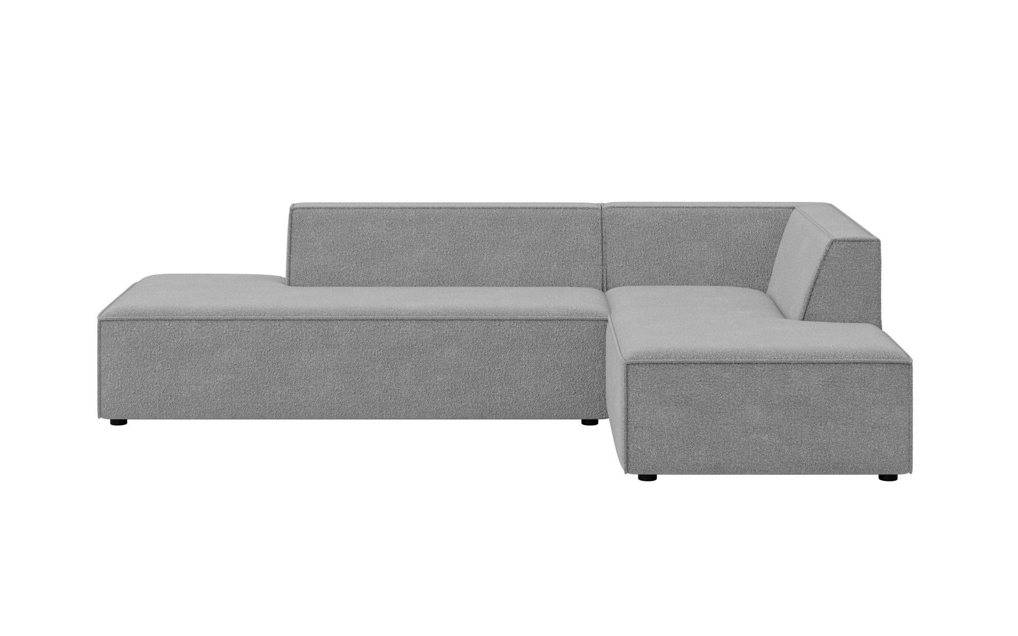 INOSIGN Ecksofa »Ecksofa Cavan mit Ottomane links oder rechts bestellbar«, L-Form mit Wellenunterfederung, Maße B/T/H: 270/180/72 cm