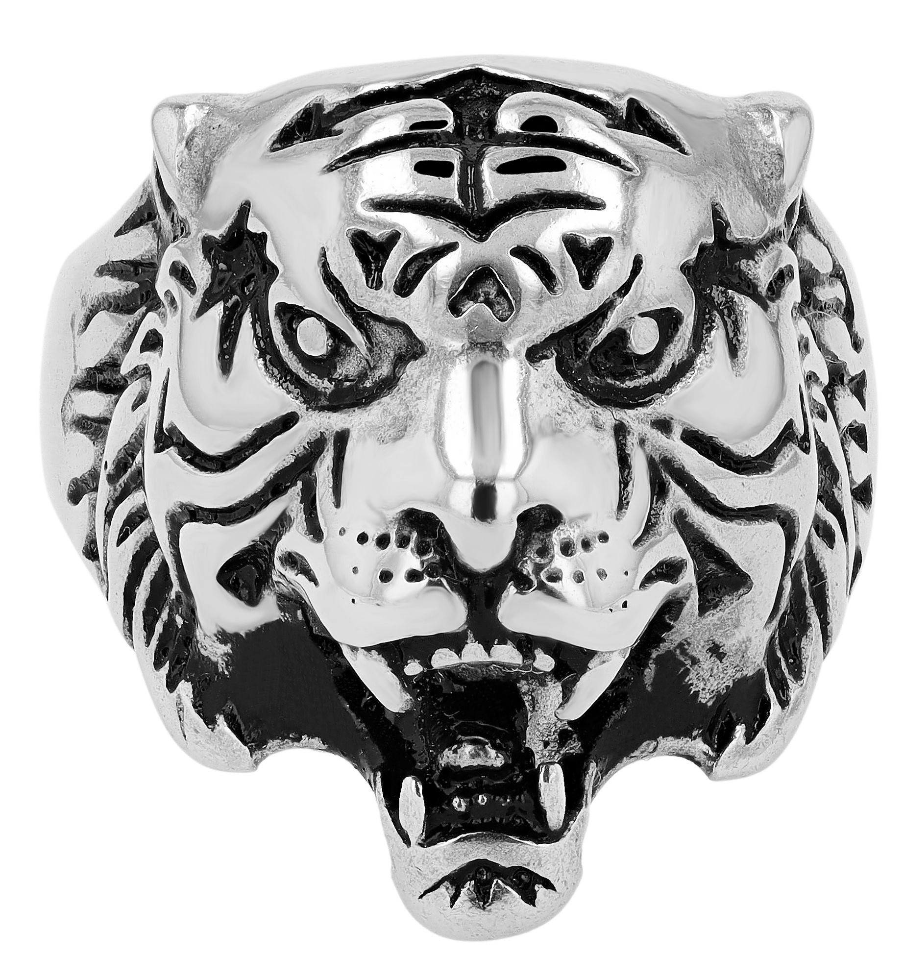 Adelia´s Fingerring »Herren Ring aus Edelstahl«