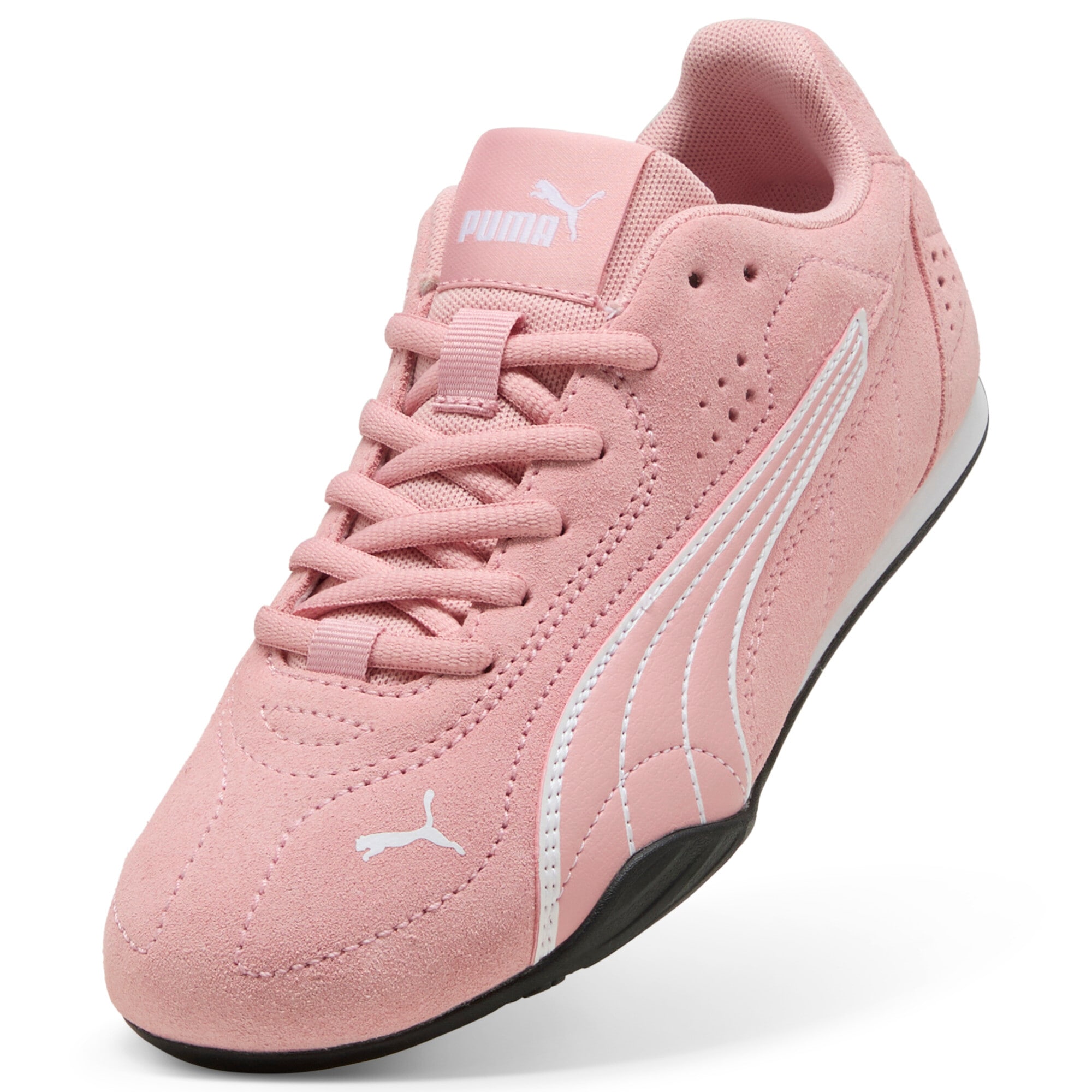 PUMA Sneaker »CATCH SD JR«  mit sportlichem Design, Obermaterial aus Leder, mit Schnürung