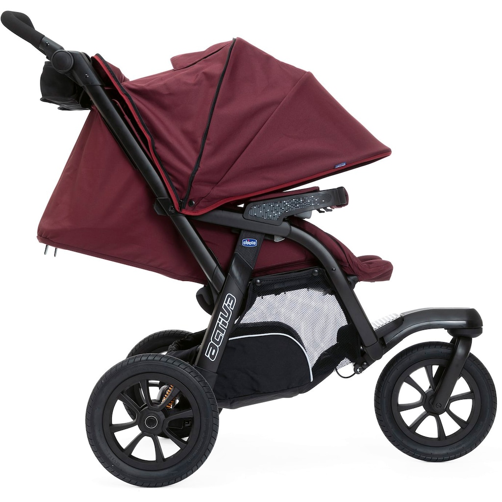 Chicco Kombi-Kinderwagen »Trio-System Activ3 Top, Burgund«, 15 kg