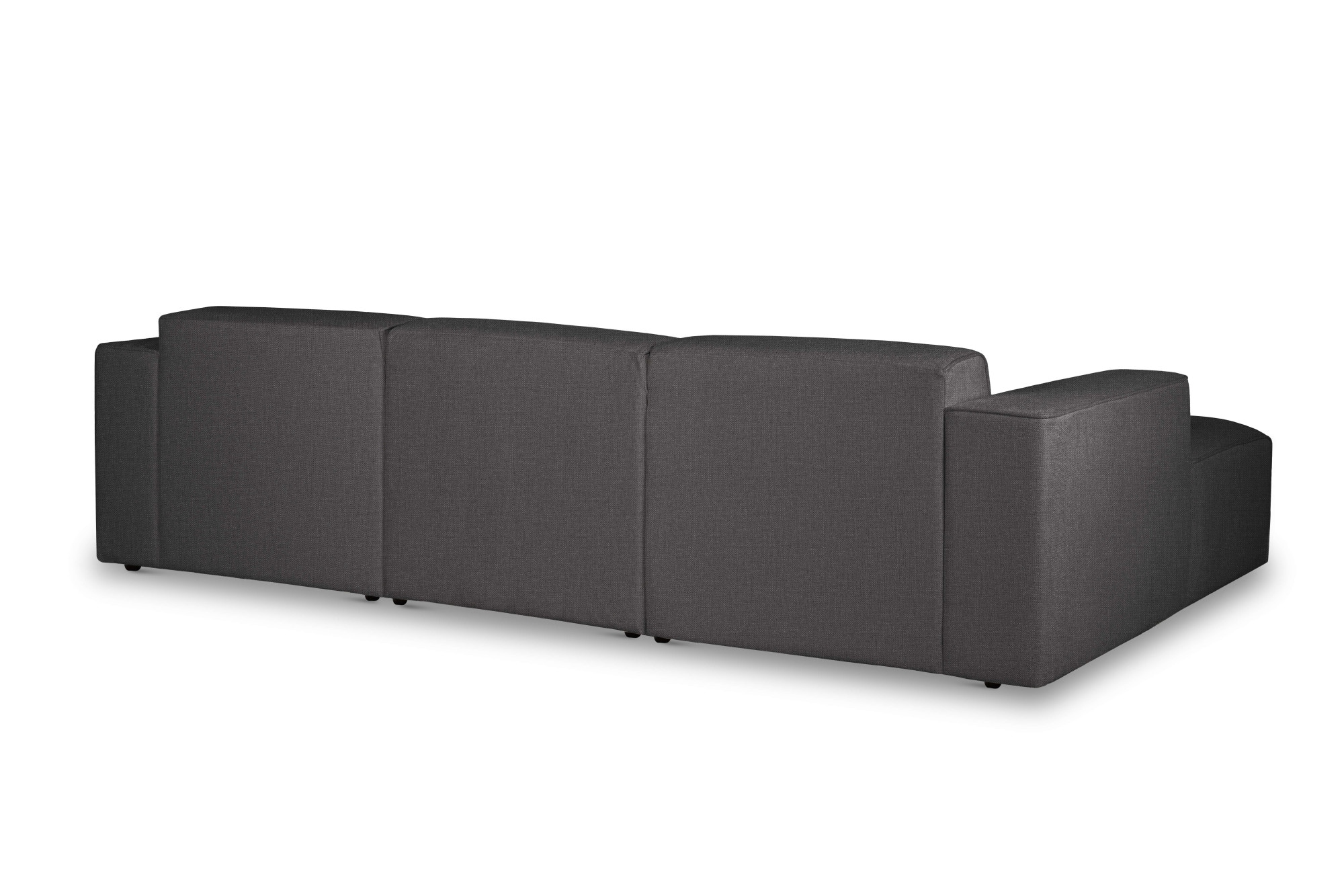 andas Ecksofa »Noord«, L-Form, mit Kedernaht, Breite 281 cm, Cord, Struktur, Webstoff