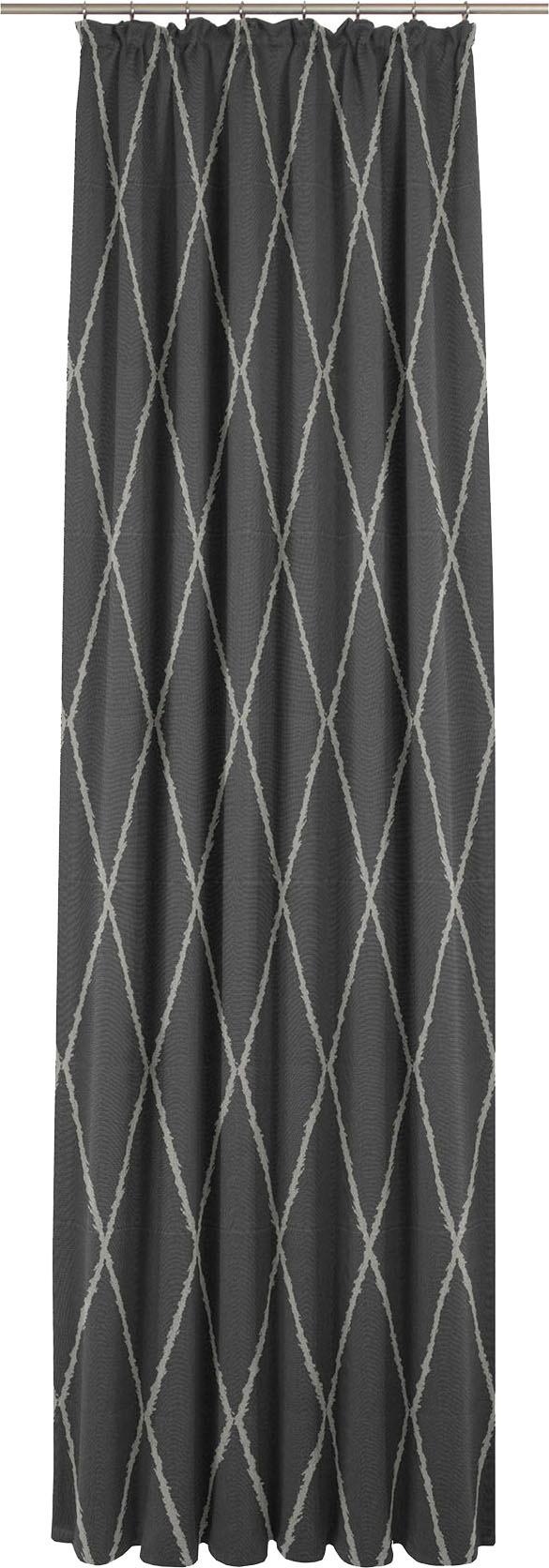 Adam Vorhang »Vorhang Casket Valdelana aus 100 % Bio-Baumwolle, Kräuselband (1 St)«, (1 St.), Vorhang Casket Valdelana aus 100% Bio-Baumwolle, Kräuselband (1 St)