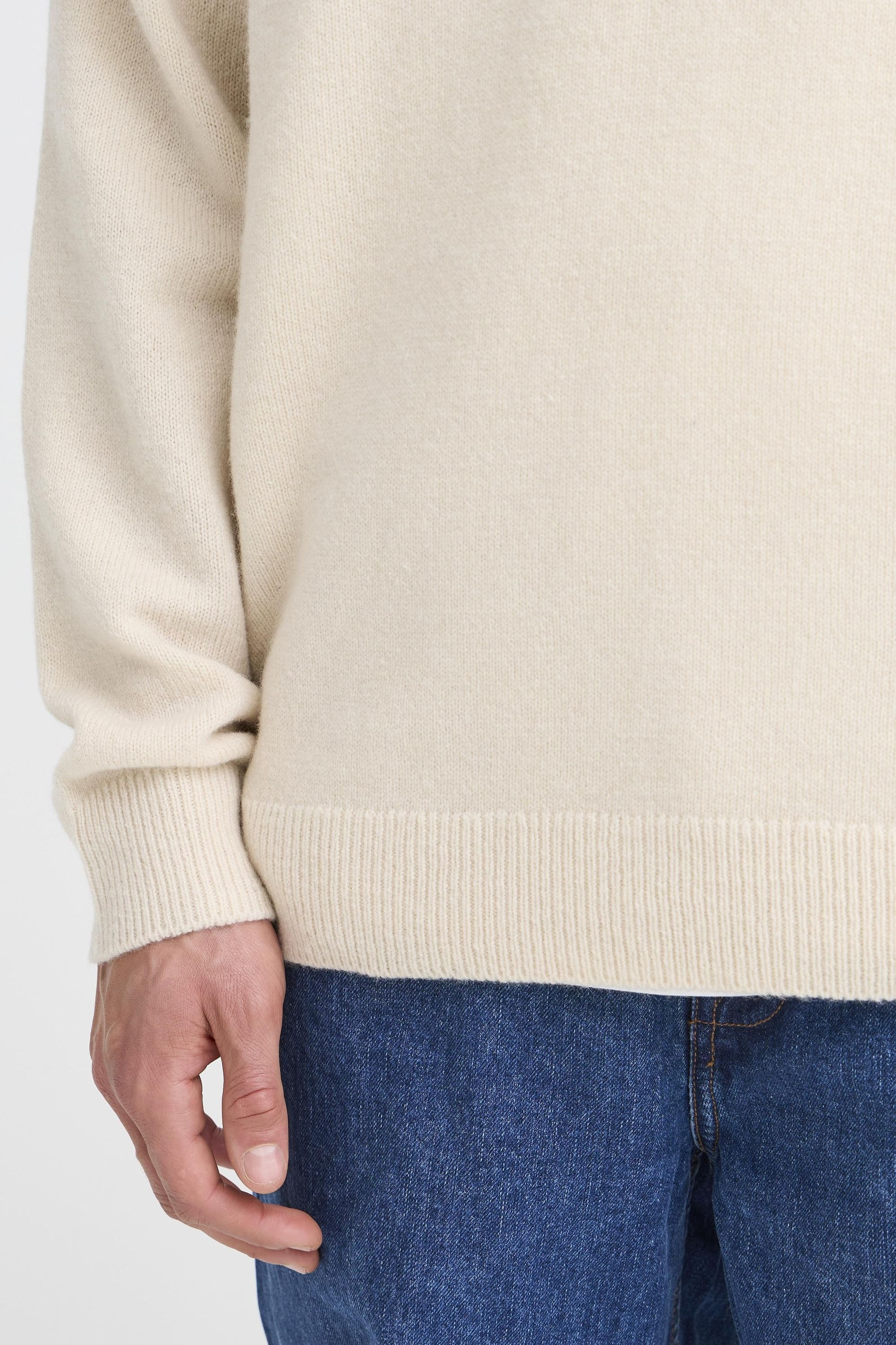 !Solid Strickfleece-Pullover »Strickpullover SDRICK«